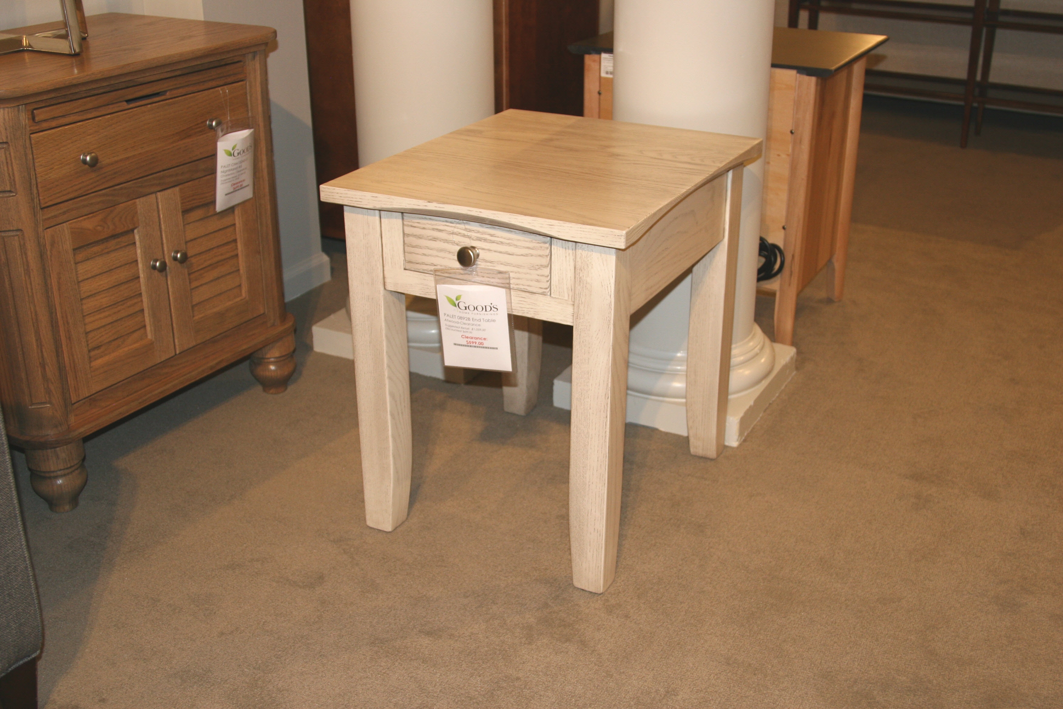 MAVIN Atwood End Table 0892B-Clearance