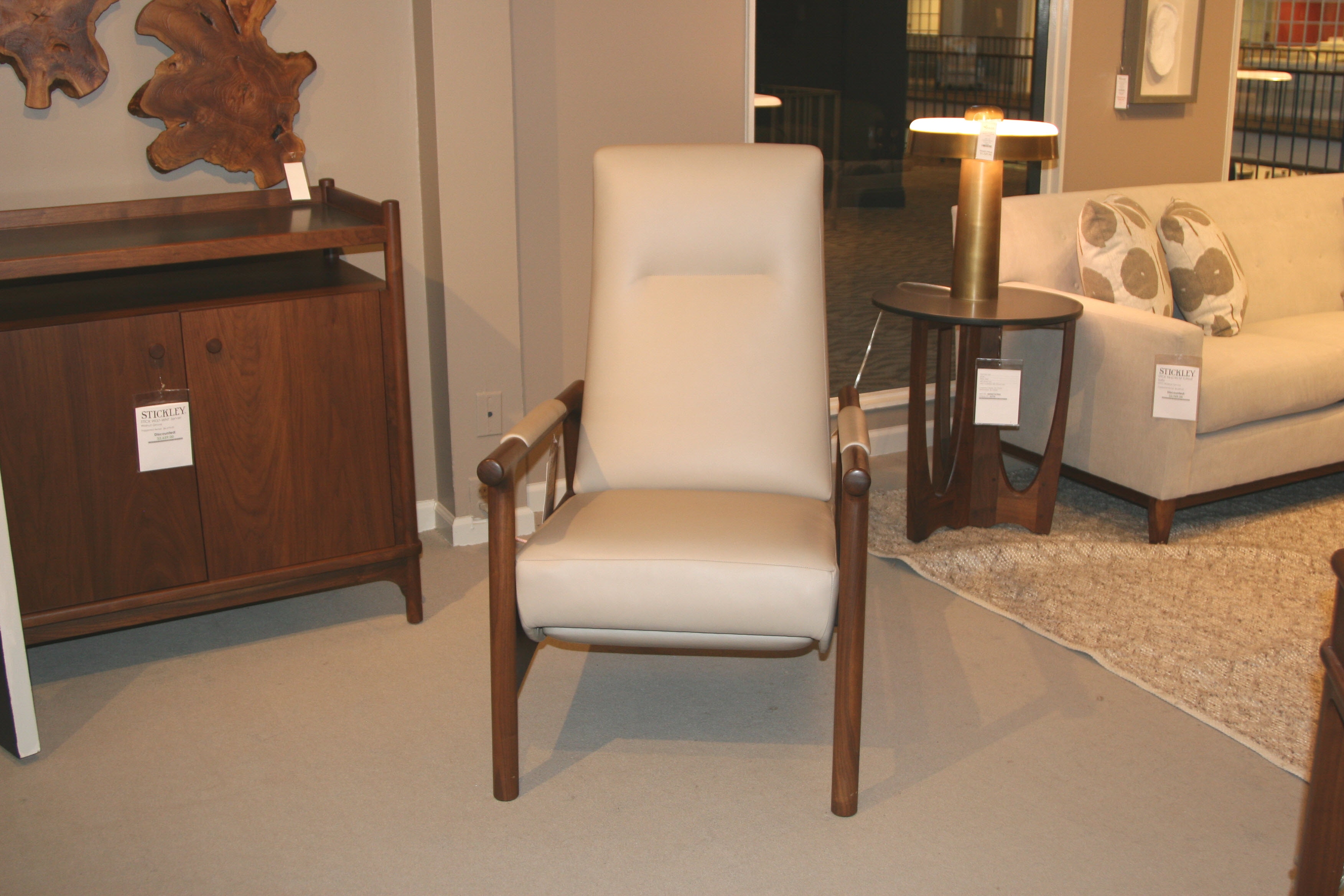 Stickley Lifestyle Leather Recliner 9959-RL-WNT-PR1-Clearance