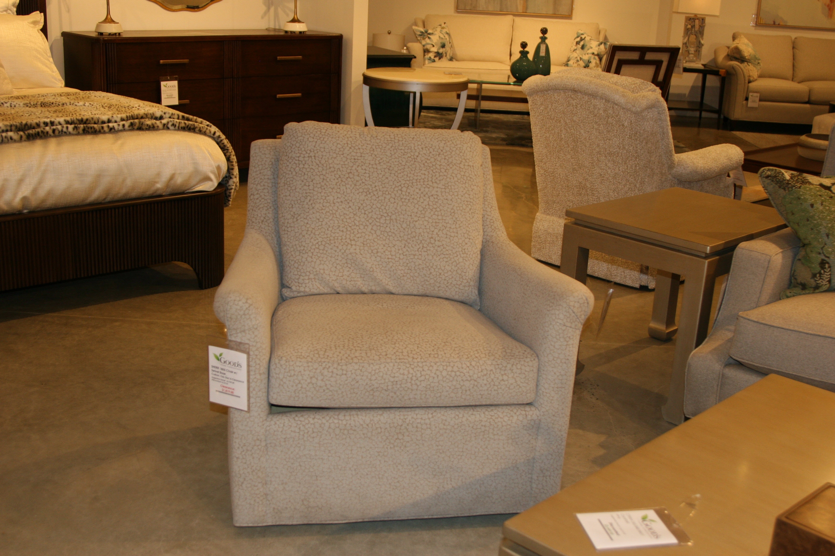 Sherrill Swivel Base Chair 1855-Clearance