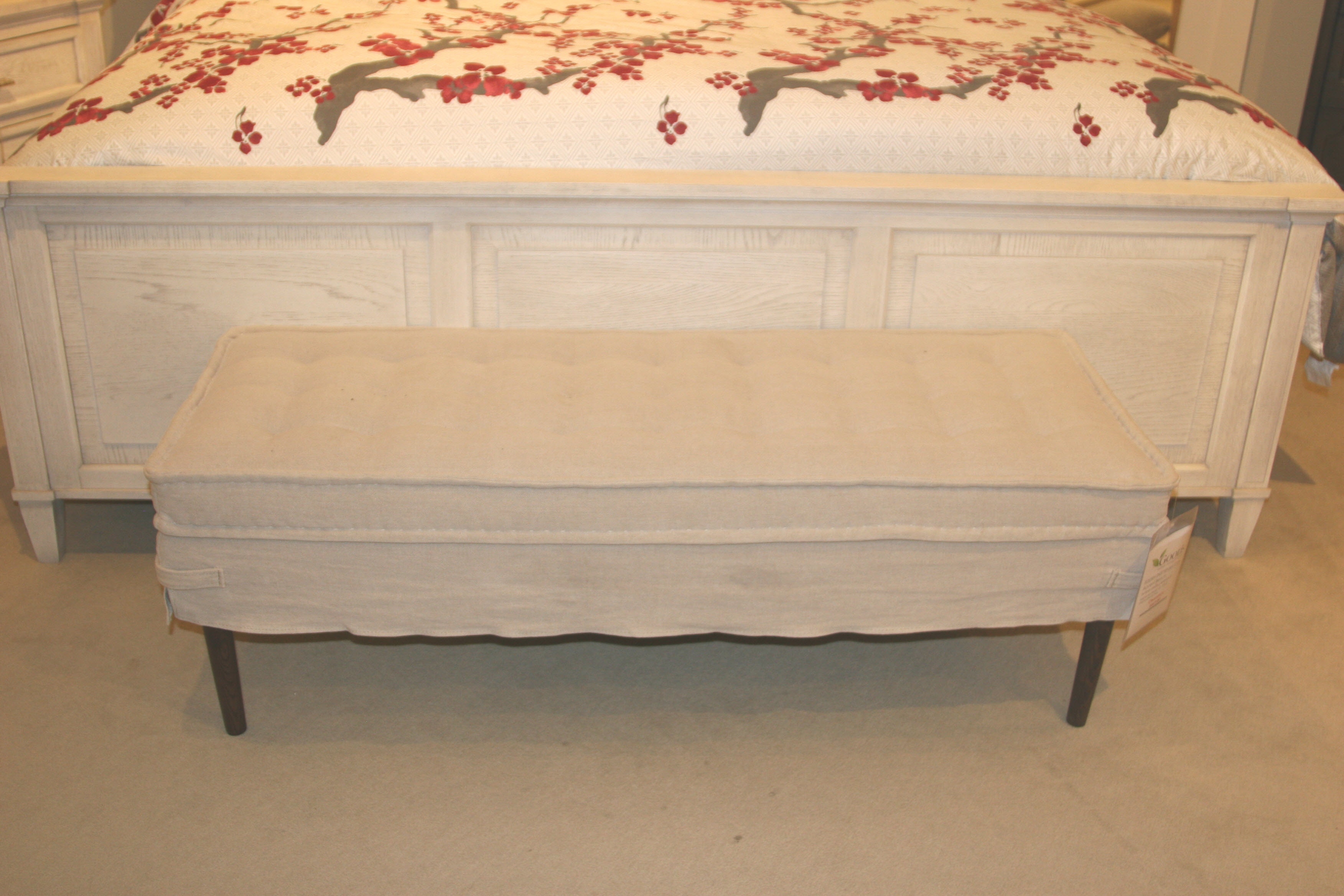 Four Hands Furniture Amber Lewis Cole Accent Bench 243720-001-Clearance