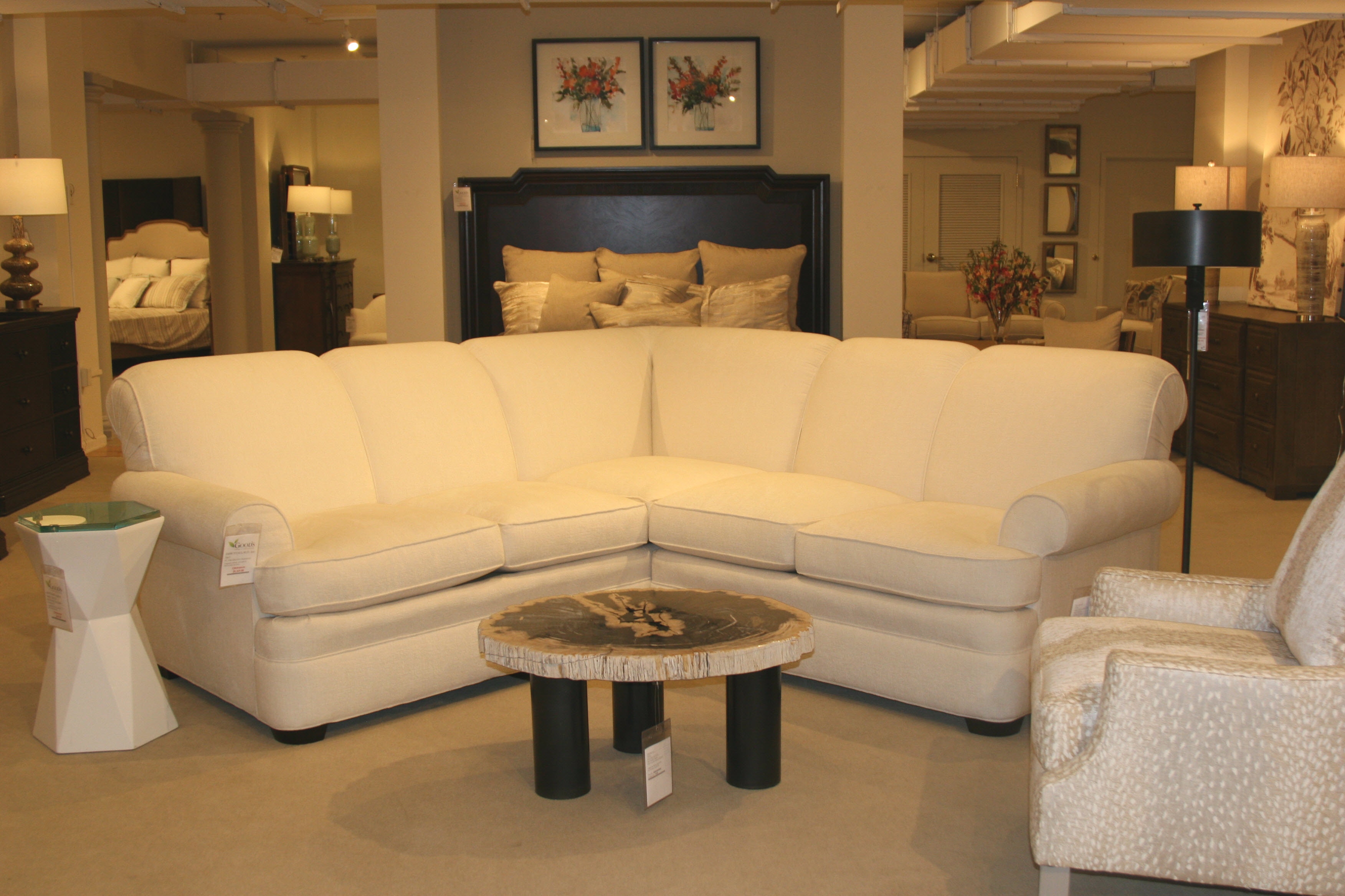 Sherrill 2 Piece Sectional 97LNSTURLSTL-Clearance