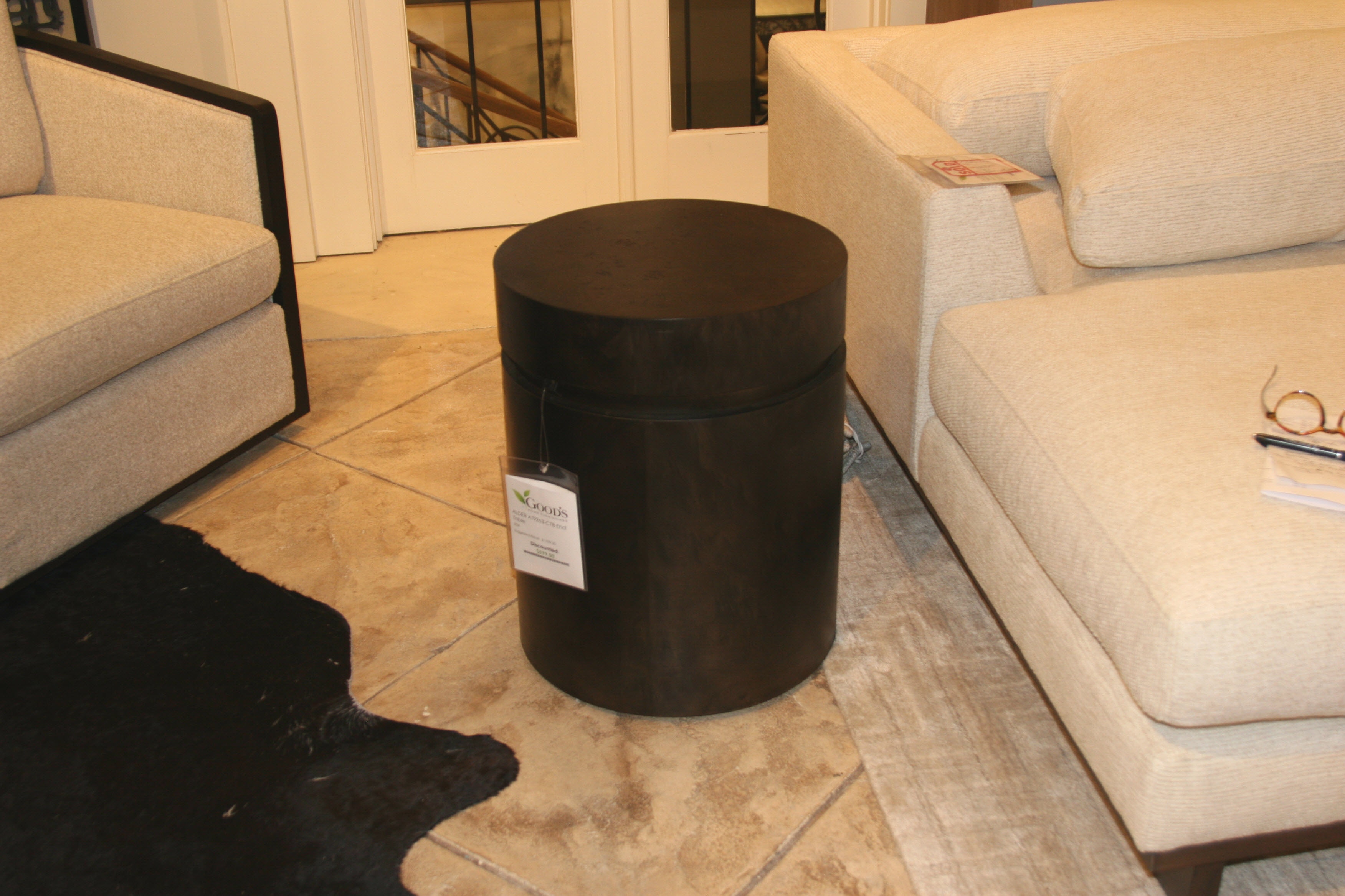 Alder and Tweed Furniture Jax End Table AT9263-CTB-Clearance