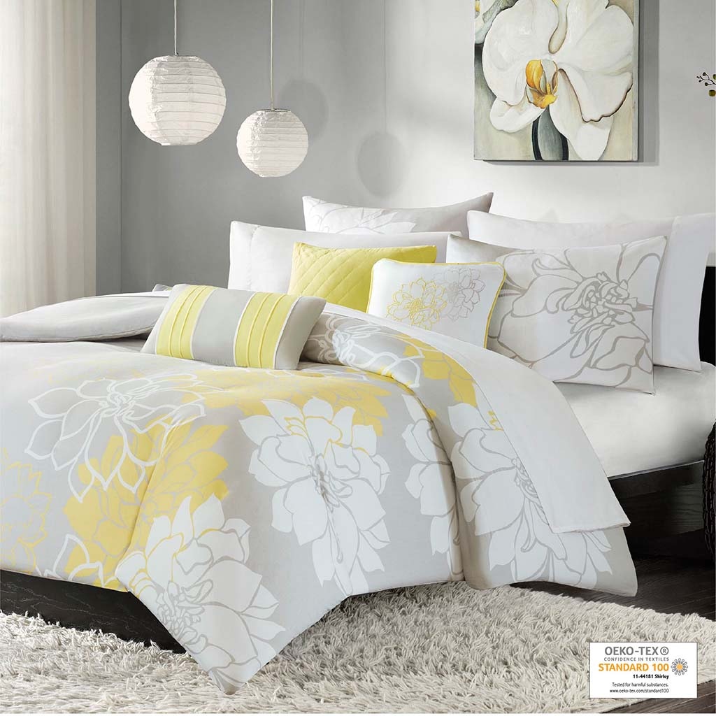 Hampton Hill Bedding Lola 6 Piece Printed Duvet Cover Set MP12-176