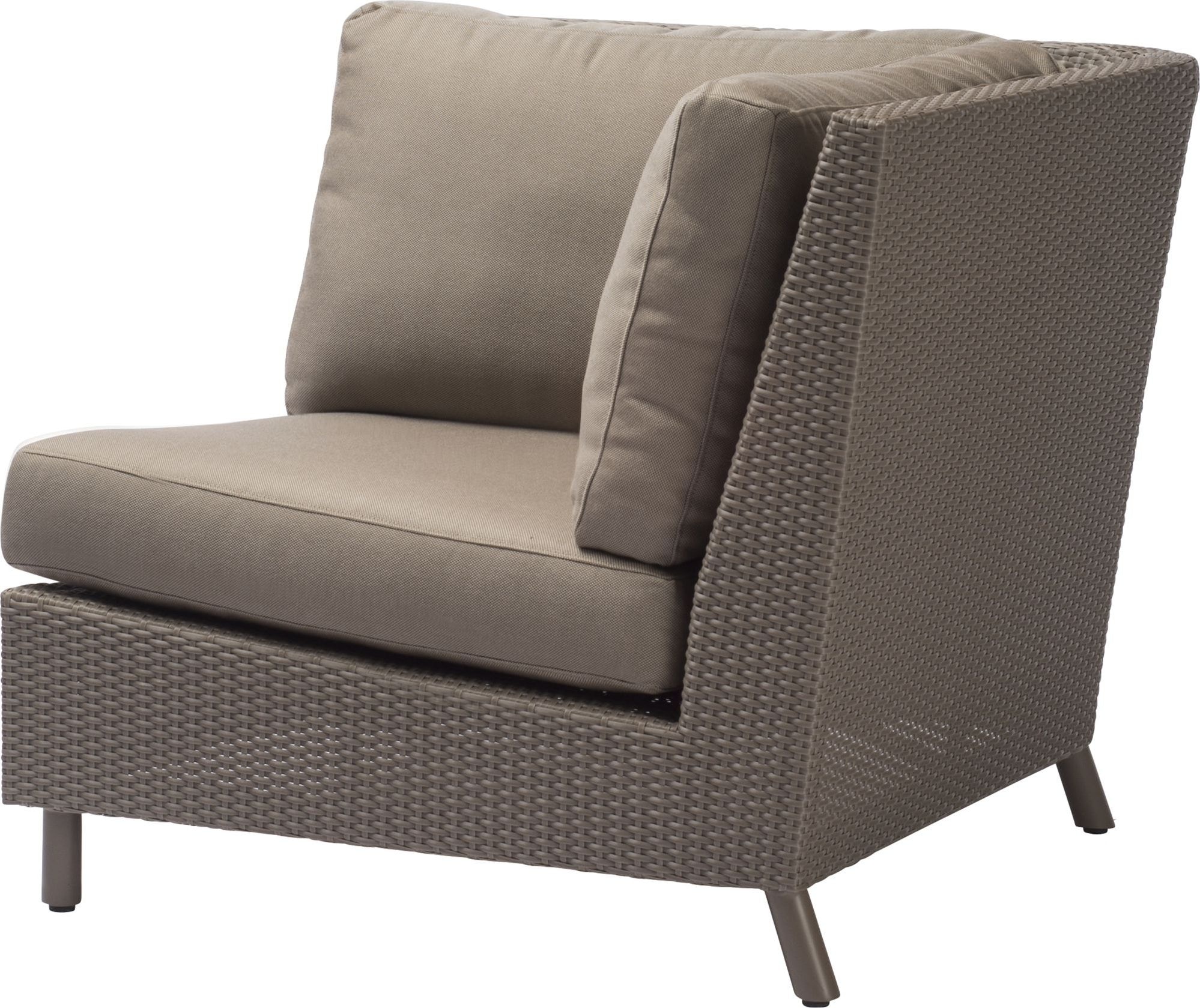 McGuire Furniture Plateau Outdoor Sectional Corner MCBB24