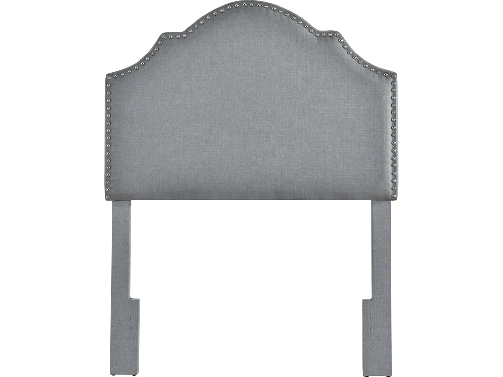Accentrics Home Ds D365 230 3 Bedroom Twin Nail Trim Headboard Charcoal Accentrics Home Ds D365 230 3 Bedroom Twin Nail Trim Headboard Charcoal