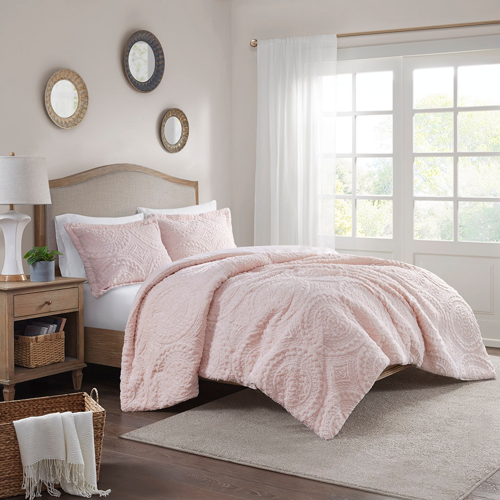 Hampton Hill Bedding Arya Medallion Ultra Plush Comforter Mini Set MP10-5060