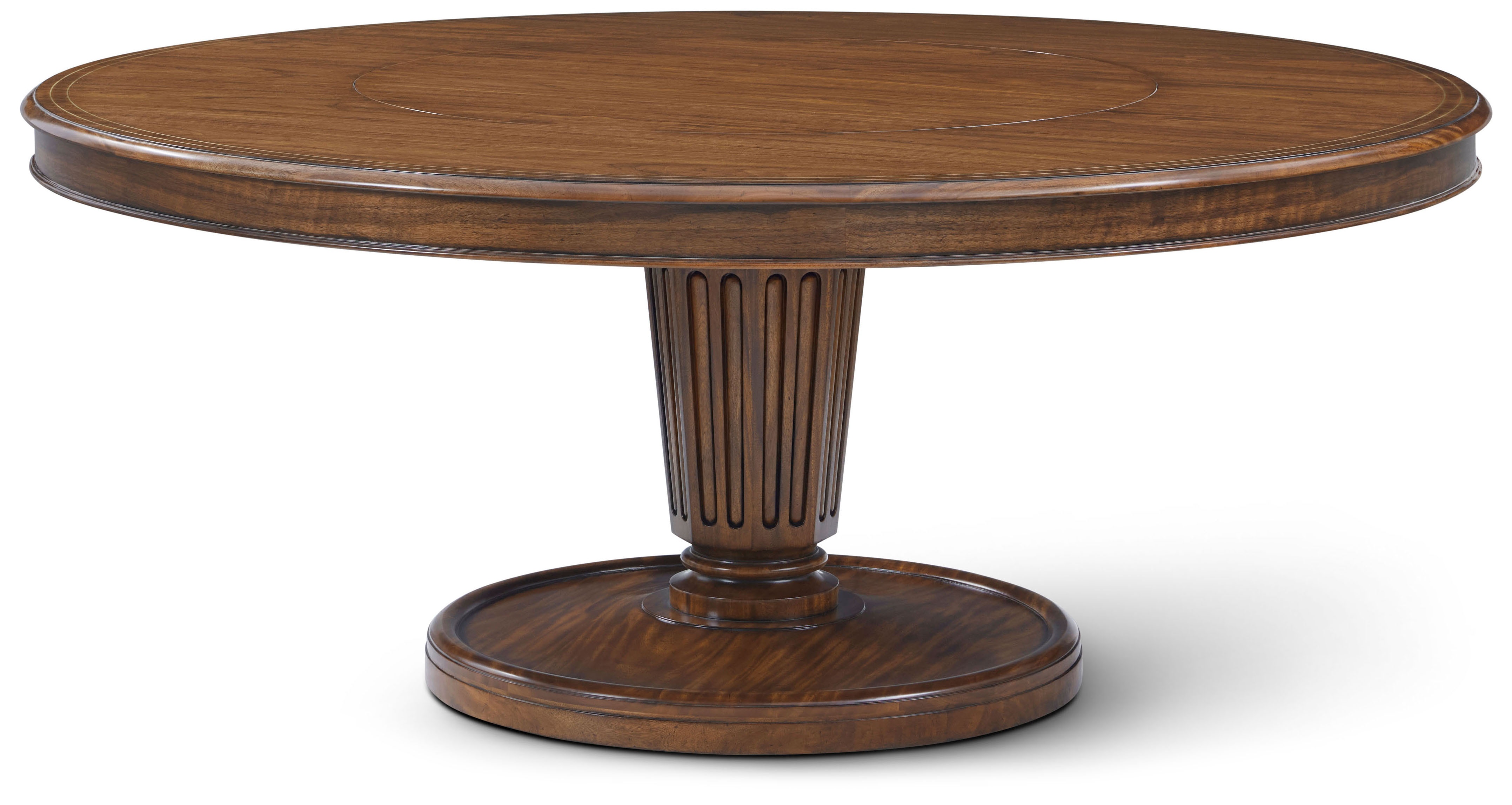 Althorp Furniture Haddon Round Dining Table with Lazy Suzan AL54067