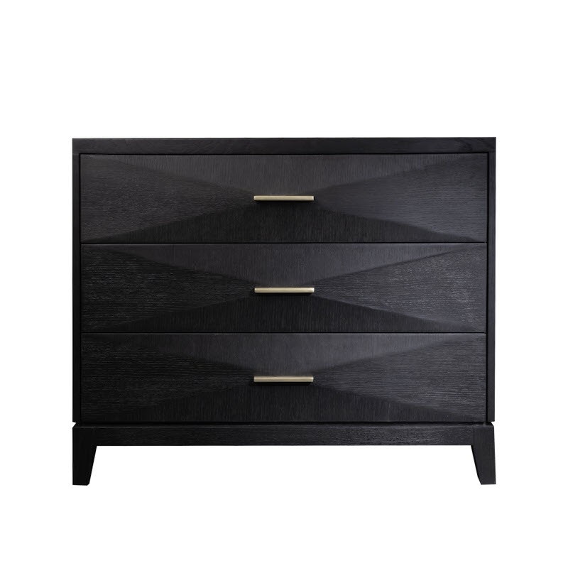 Alder and Tweed Furniture Forrest Three Drawer Nightstand AT20800-OXO