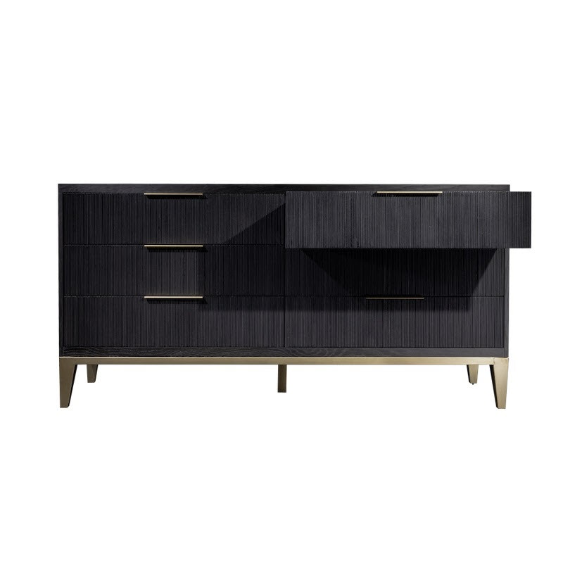 Alder and Tweed Furniture Caleb Six Drawer Dresser AT30900-OXO