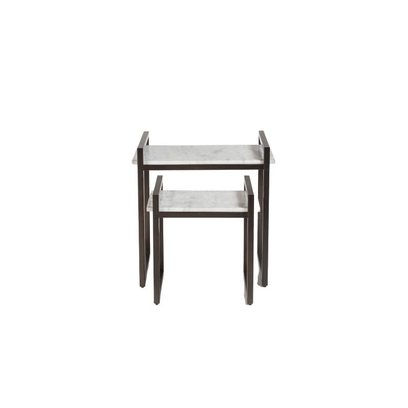 Alder and Tweed Furniture Santa Barbara Nesting Tables AT9222-CM/GMF