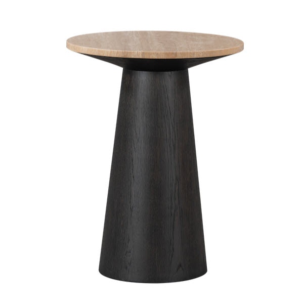 Alder and Tweed Furniture Brynn Accent Table AT9266-DKC/WMT