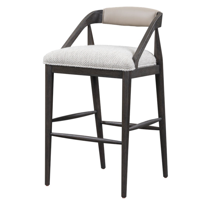 AT956C-FTL/DKC Alder and Tweed Furniture Hollister Counter Stool 