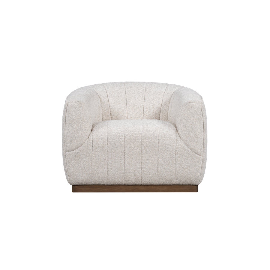 Alder and Tweed Furniture Braidy Occasional Swivel Chair AT9616-FLF/MMC