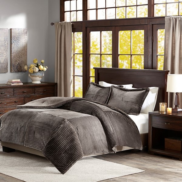 Hampton Hill Bedding Basi10 0417 Bedroom Parker Corduroy Plush