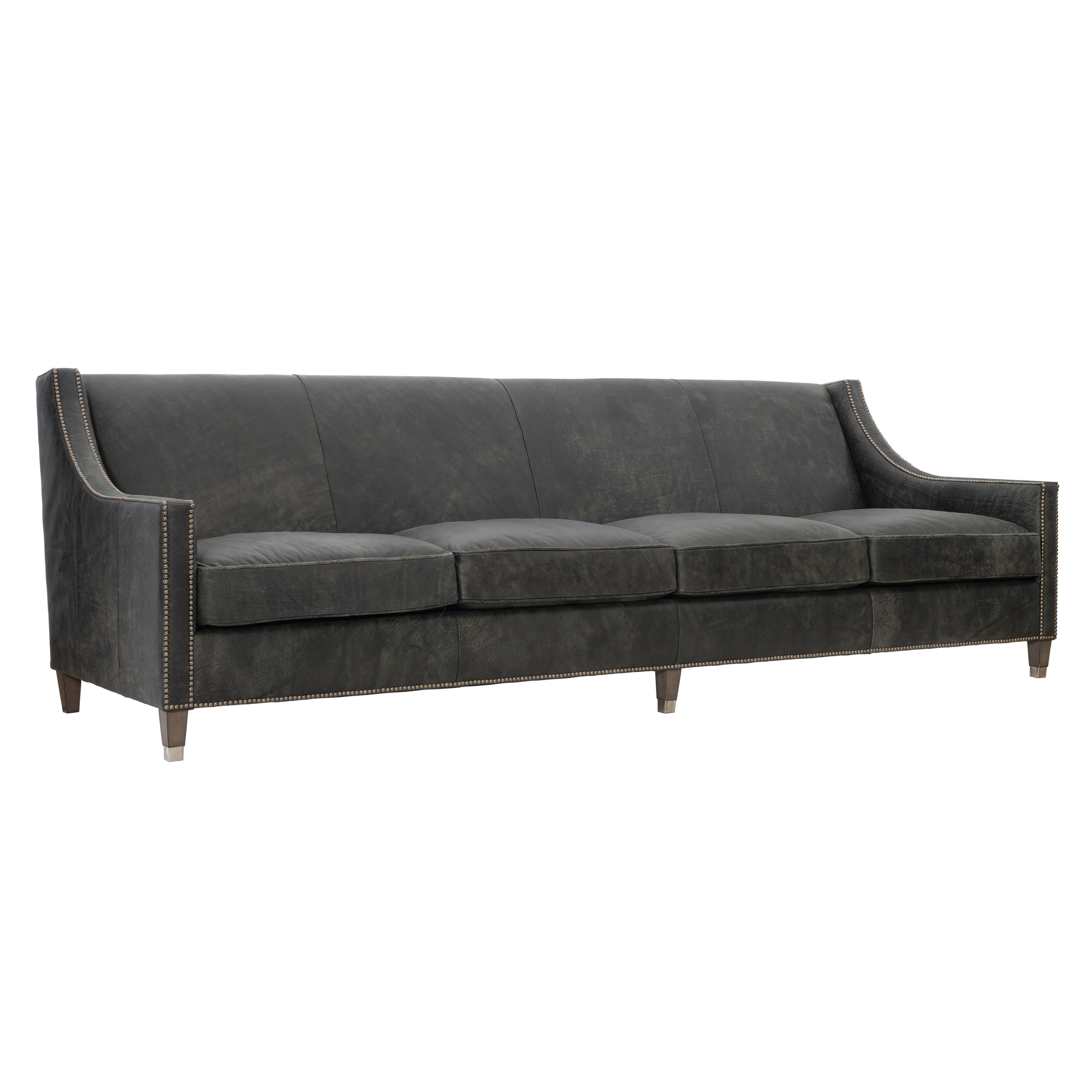 Bernhardt Interiors Living Room Palisades Leather Sofa N2877LY Goods