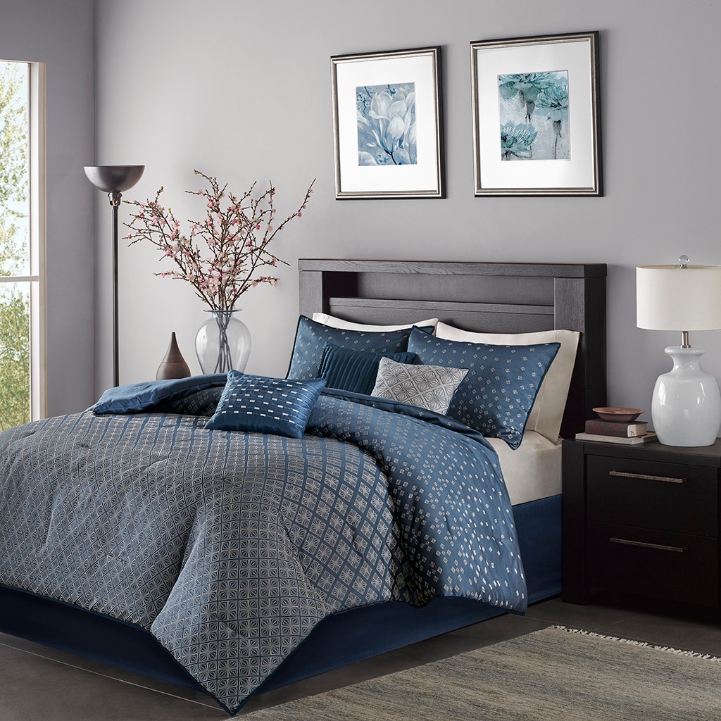 Hampton Hill Bedding Biloxi 7 Piece Comforter Set MP10-3733