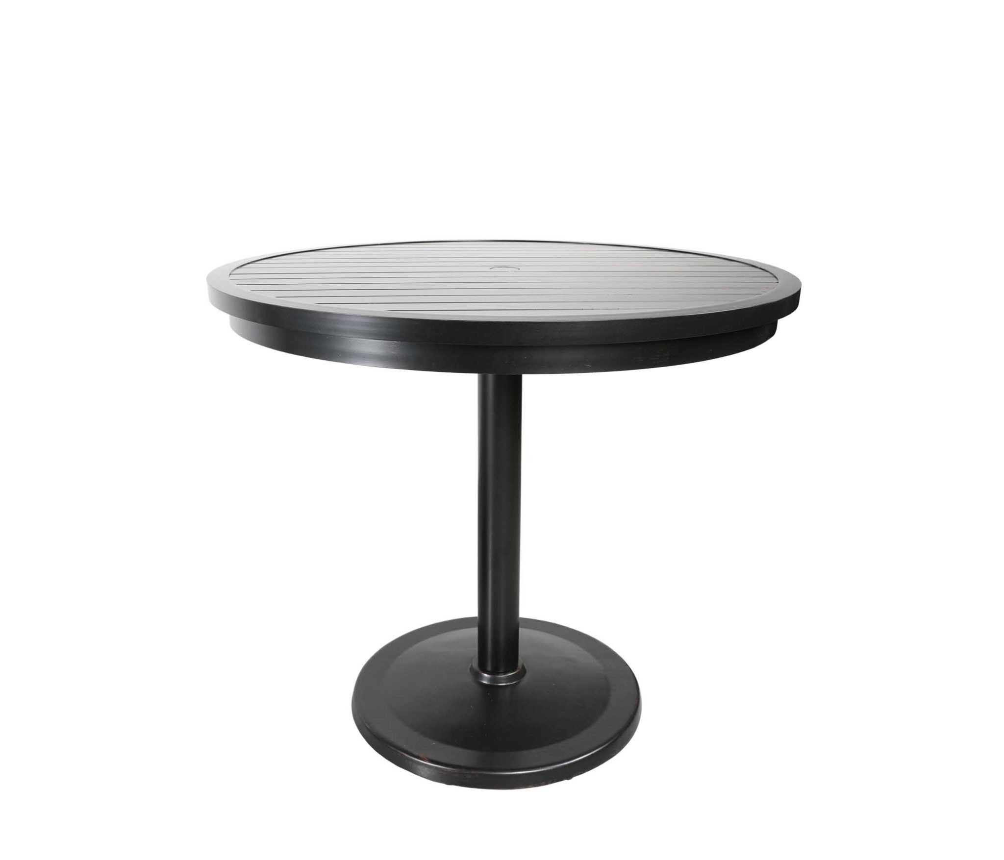 CabanaCoast Furniture Monaco 48 Round Pedestal Bar Table 30035-48B