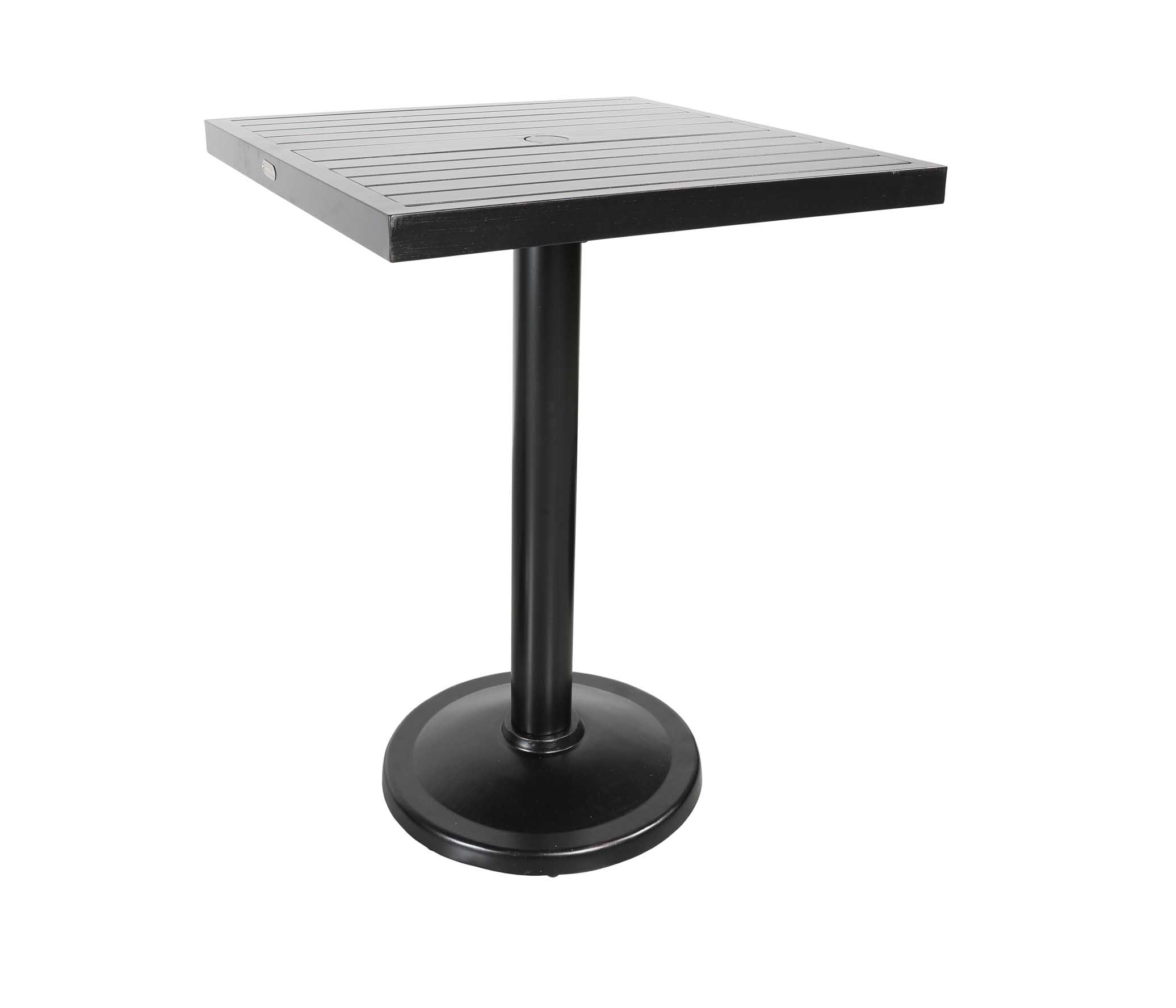CabanaCoast Furniture Monaco 32 Square Pedestal Bar Table 30035-32SB