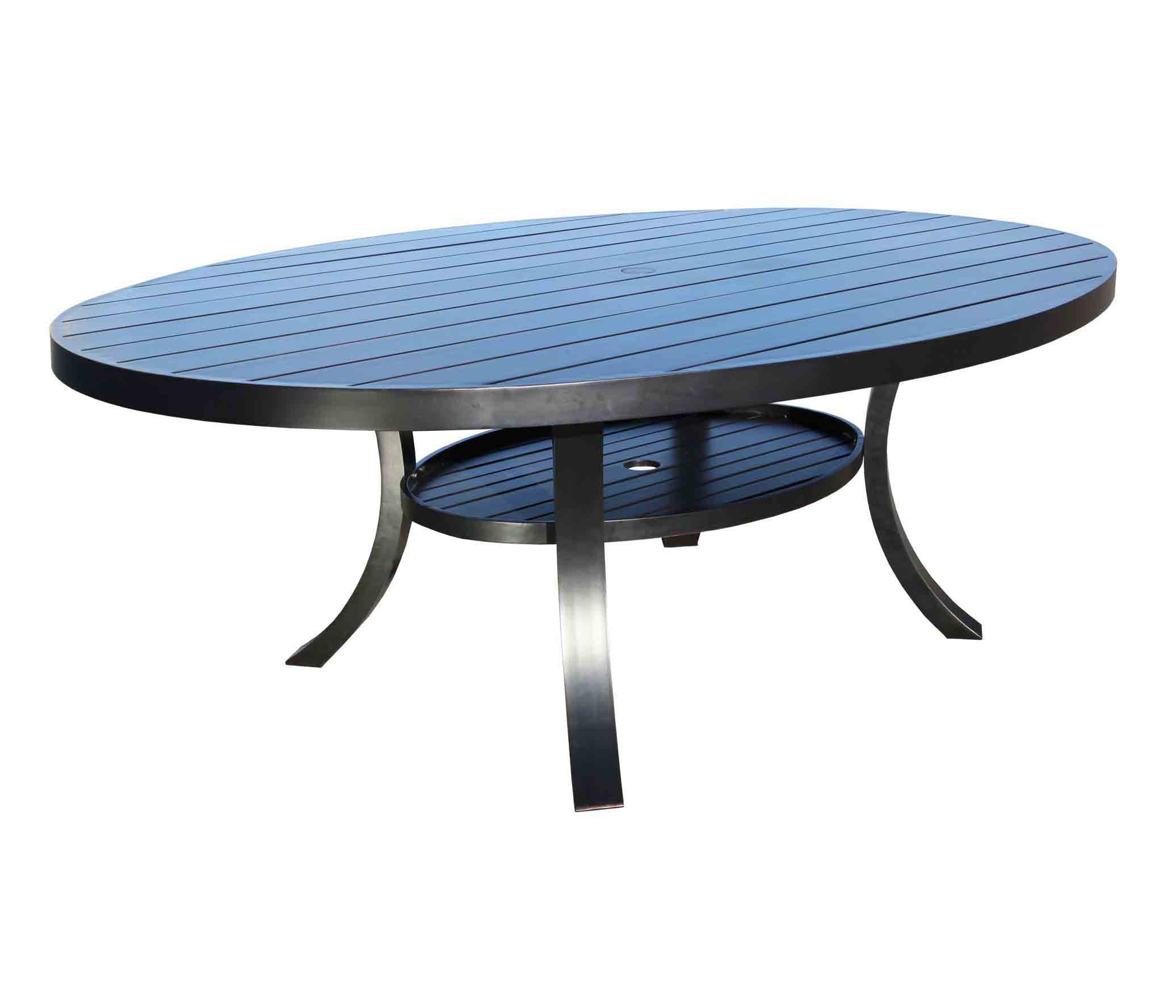 CabanaCoast Furniture Monaco 84 x 60 Round Dining Table 30034-8460