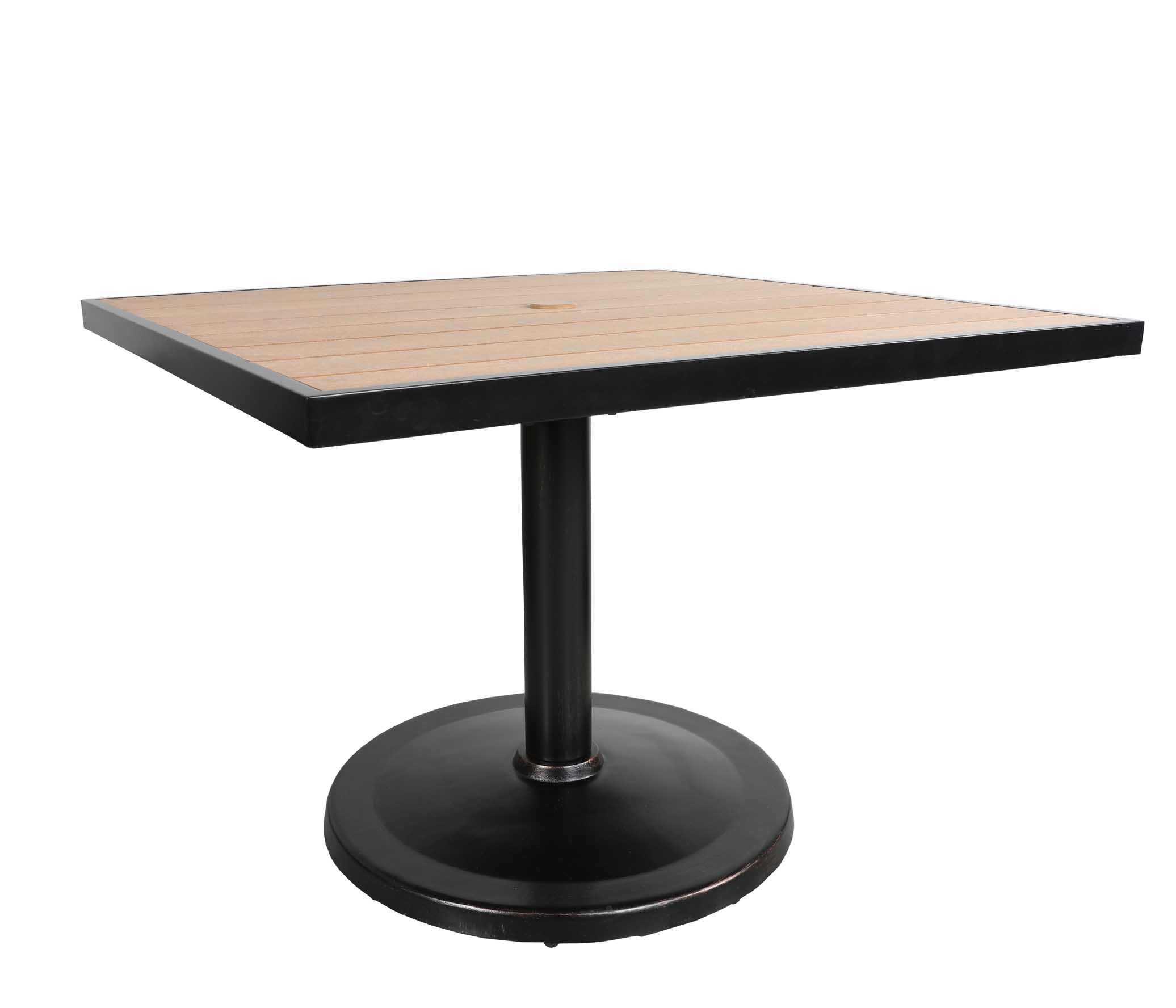 CabanaCoast Furniture Kensington 42 Square Pedestal Dining Table 8511-4225-NA
