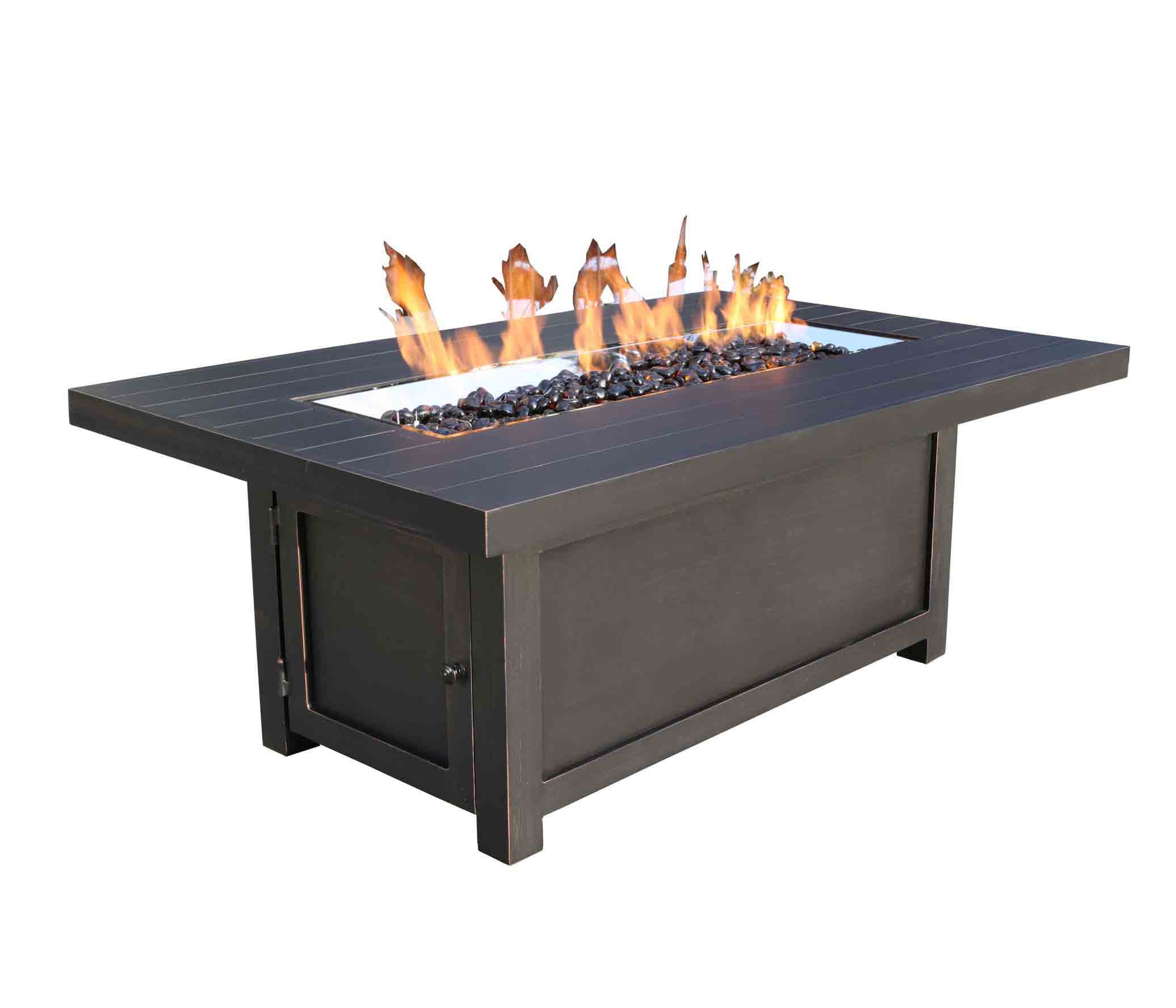 CabanaCoast Furniture Monaco 58 x 38 Outdoor Fire Pit 30036-5838