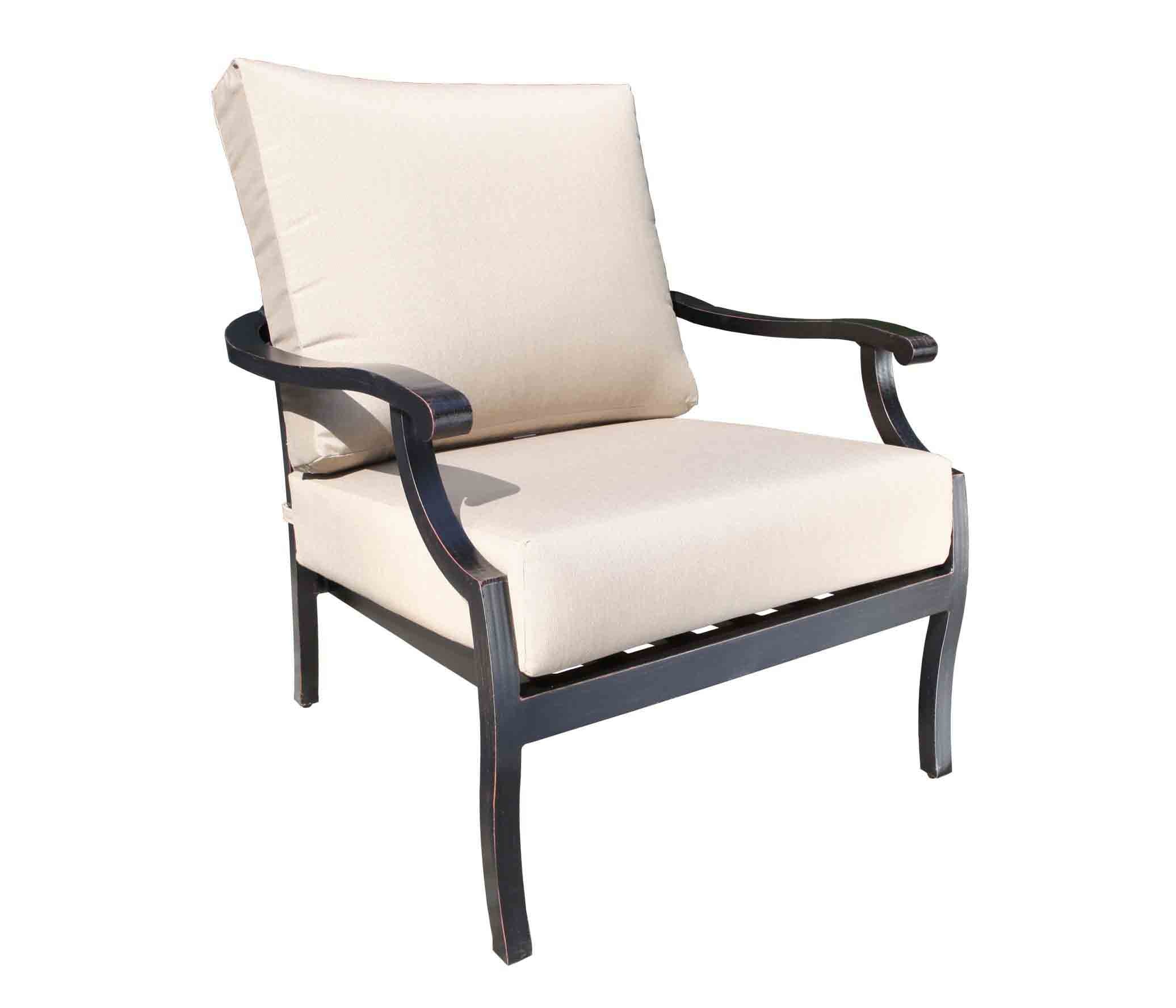 CabanaCoast Furniture Bloom Deep Seating 60077-BK