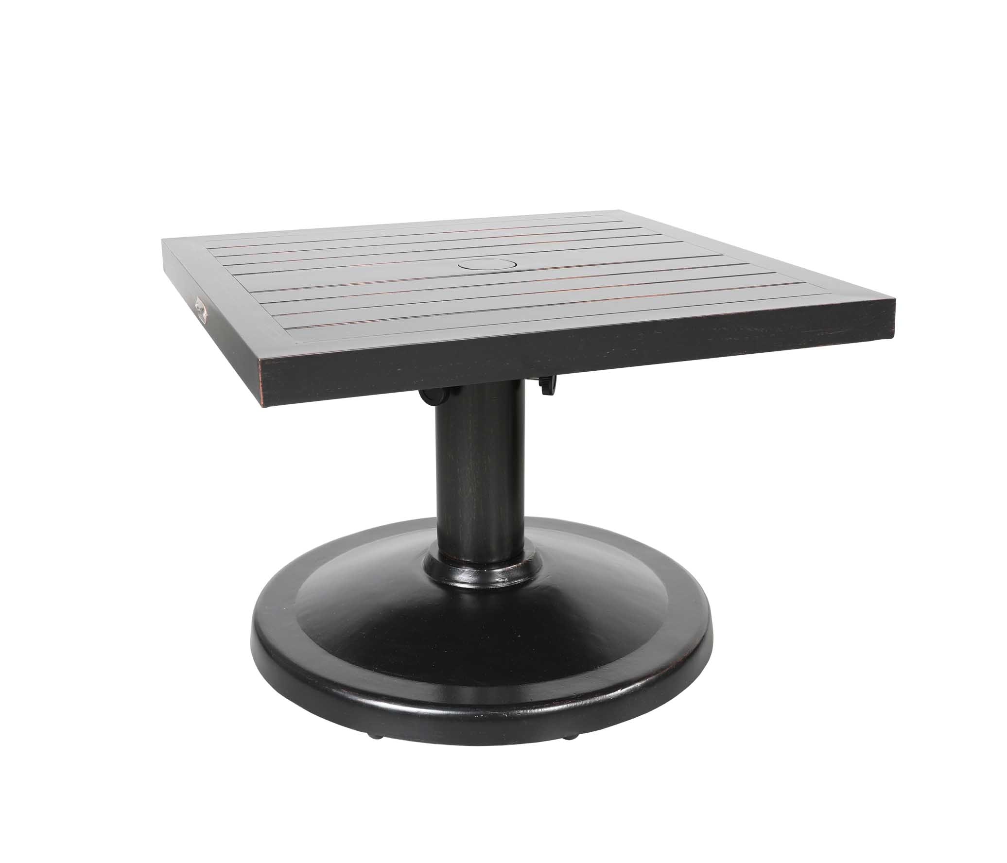 CabanaCoast Furniture Monaco 24 Square Pedestal Side Table 30035-24SC