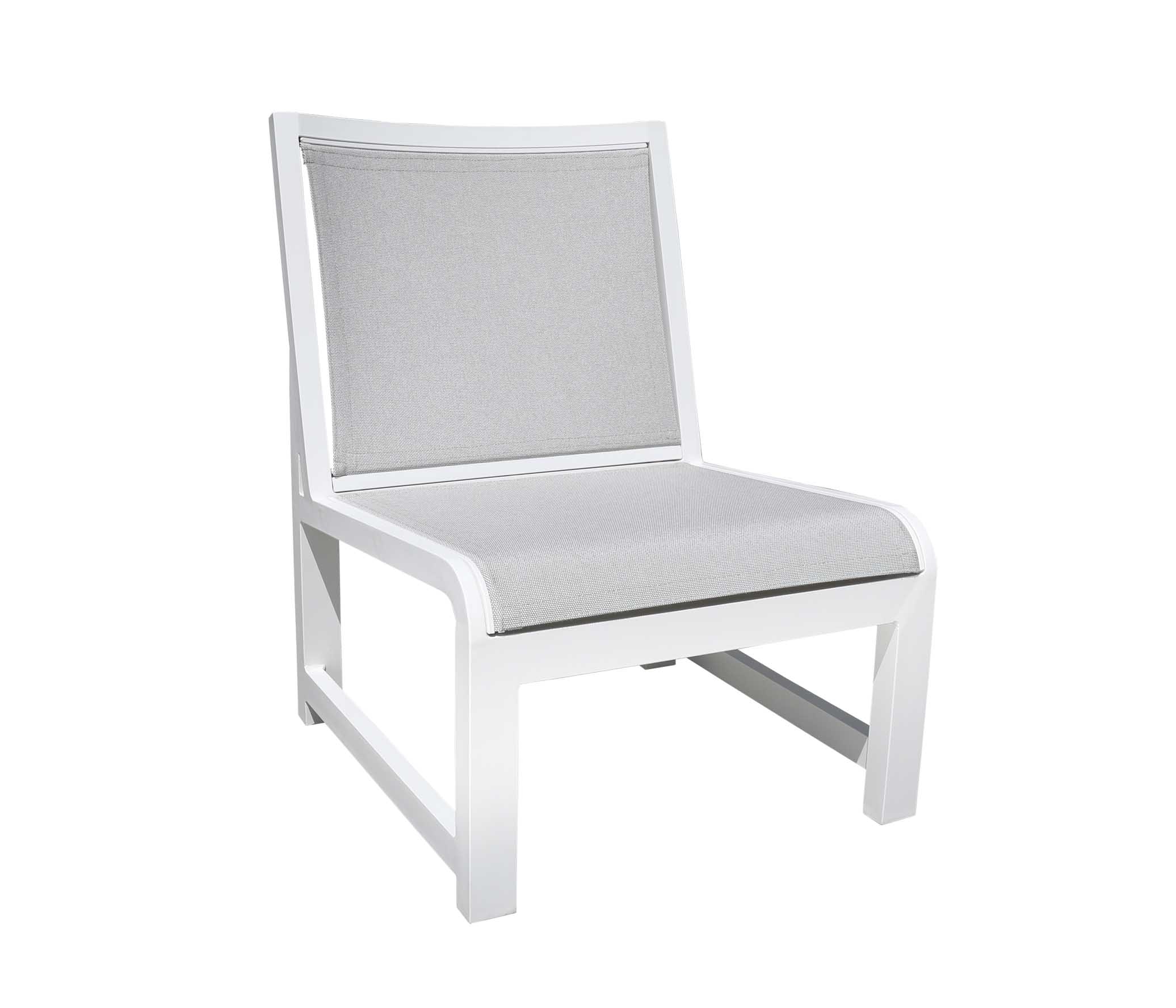 CabanaCoast Furniture Millcroft Slipper Chair Module 70055-WH
