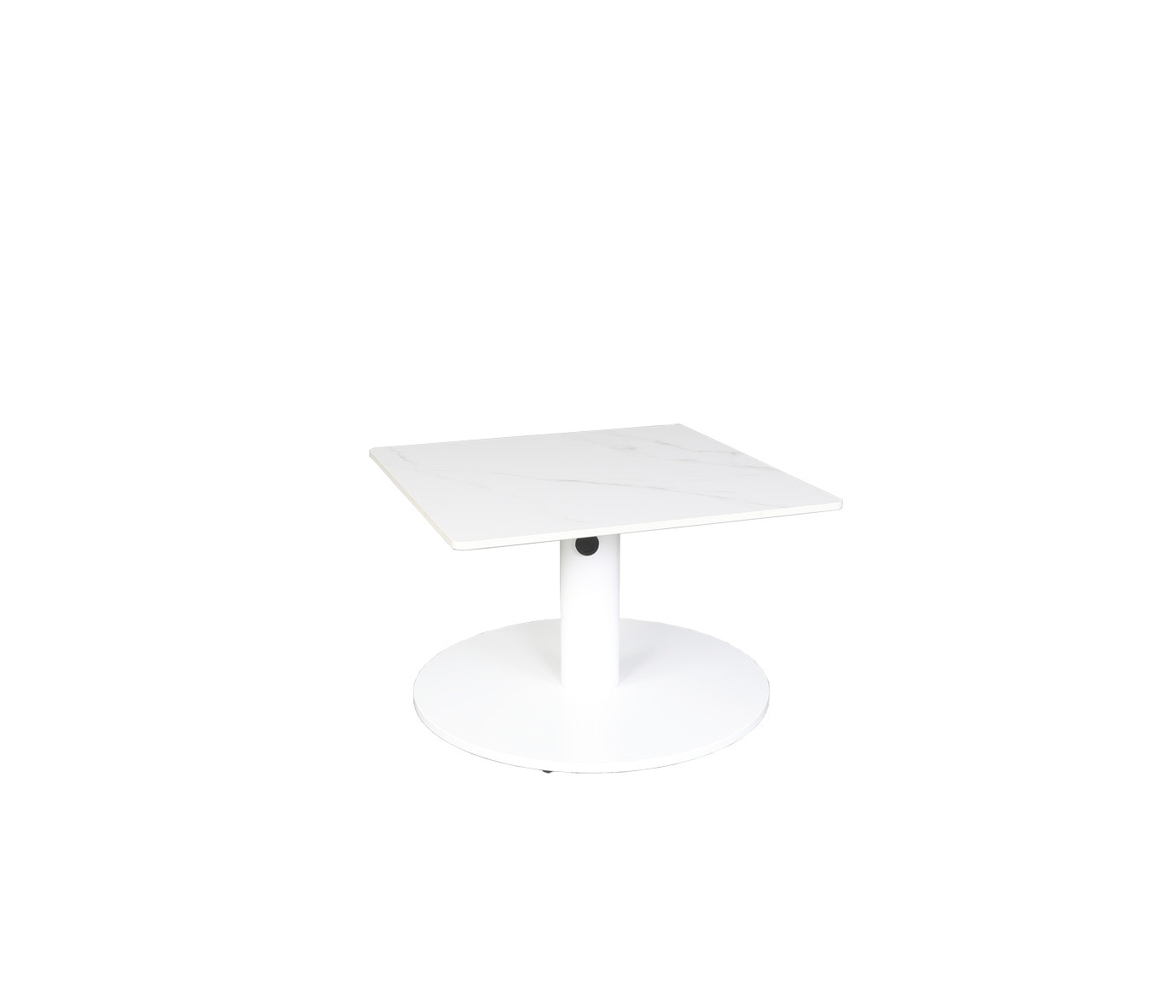 CabanaCoast Furniture Origin 24 Square Pedestal Side Table 8515-24SC-CWWH