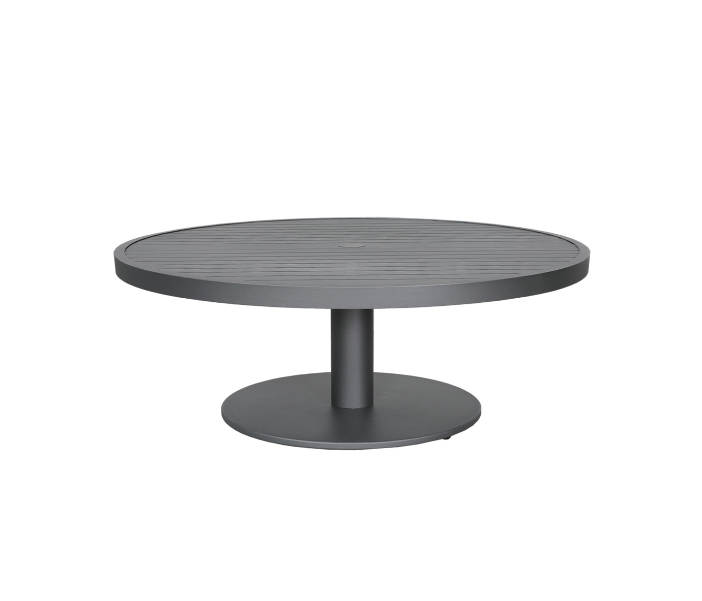 CabanaCoast Furniture Origin 42 Round Aluminum Pedestal Coffee Table 8523-42C-ST