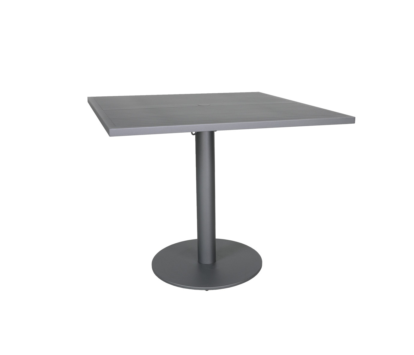 CabanaCoast Furniture Origin 42 Square Aluminum Pedestal Balcony Table 8523-42SCB-ST