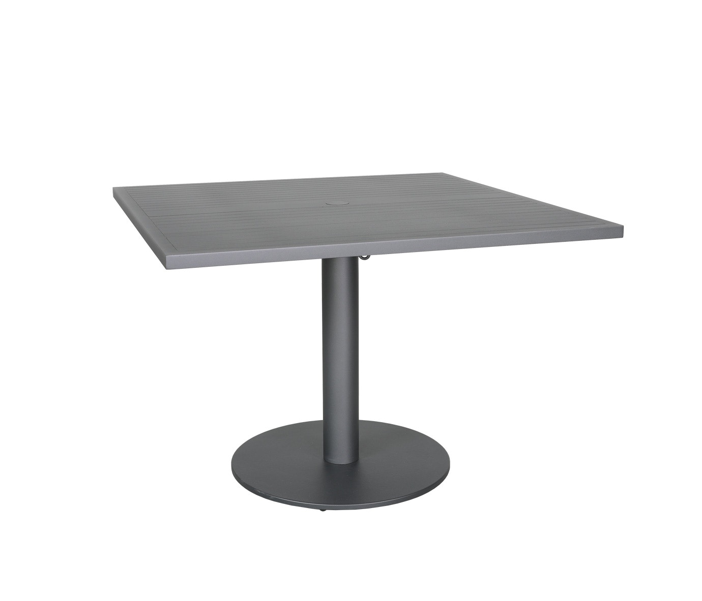 CabanaCoast Furniture Origin 42 Square Aluminum Pedestal Dining Table 8523-42S-ST