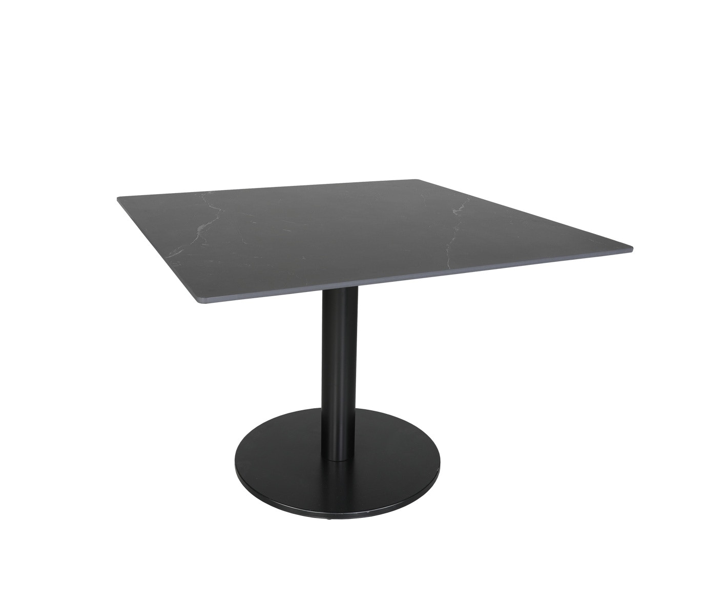 CabanaCoast Furniture Origin 42 Square Pedestal Dining Table 8515-42S-RBBK