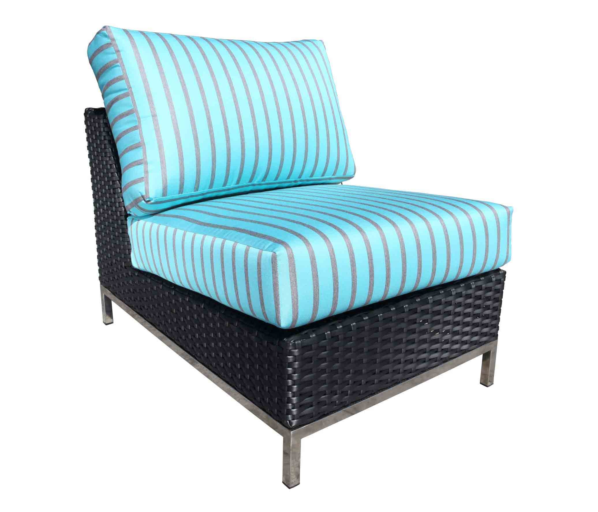 Cabanacoast Furniture 40045 Outdoorpatio Sidney Sectional Slipper Chair Module