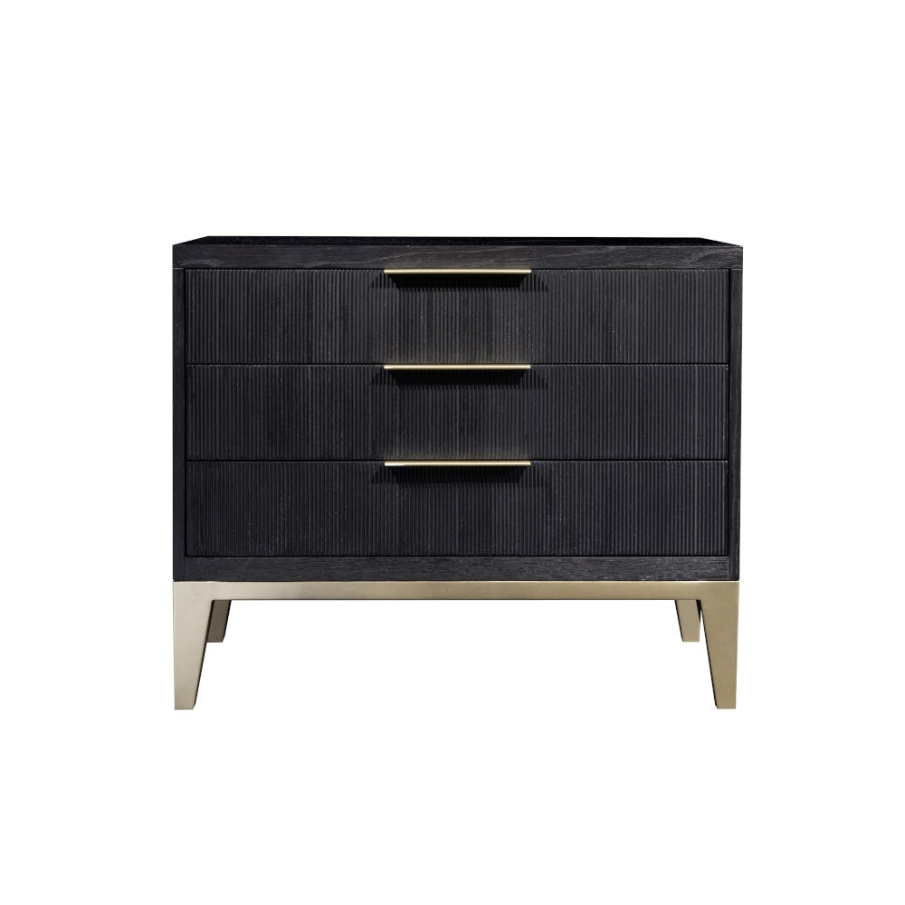 Alder and Tweed Furniture Caleb Three Drawer Nightstand AT20901-OXO