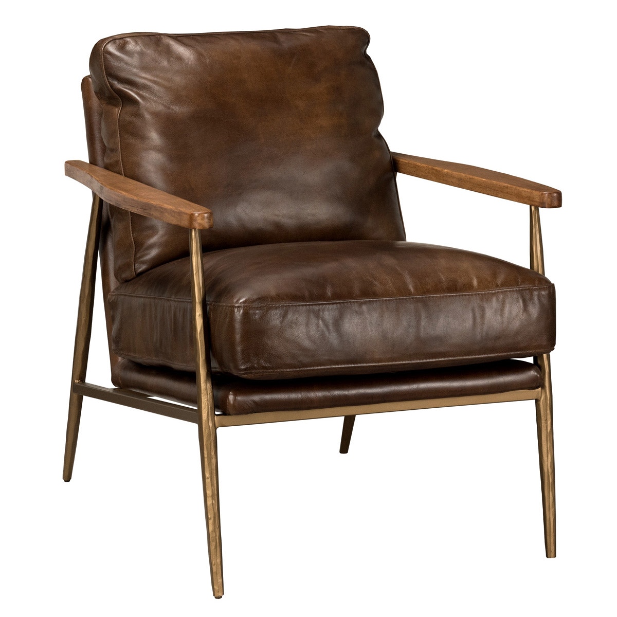 Classic Home Christopher Club Chair Antique Brown 53051231