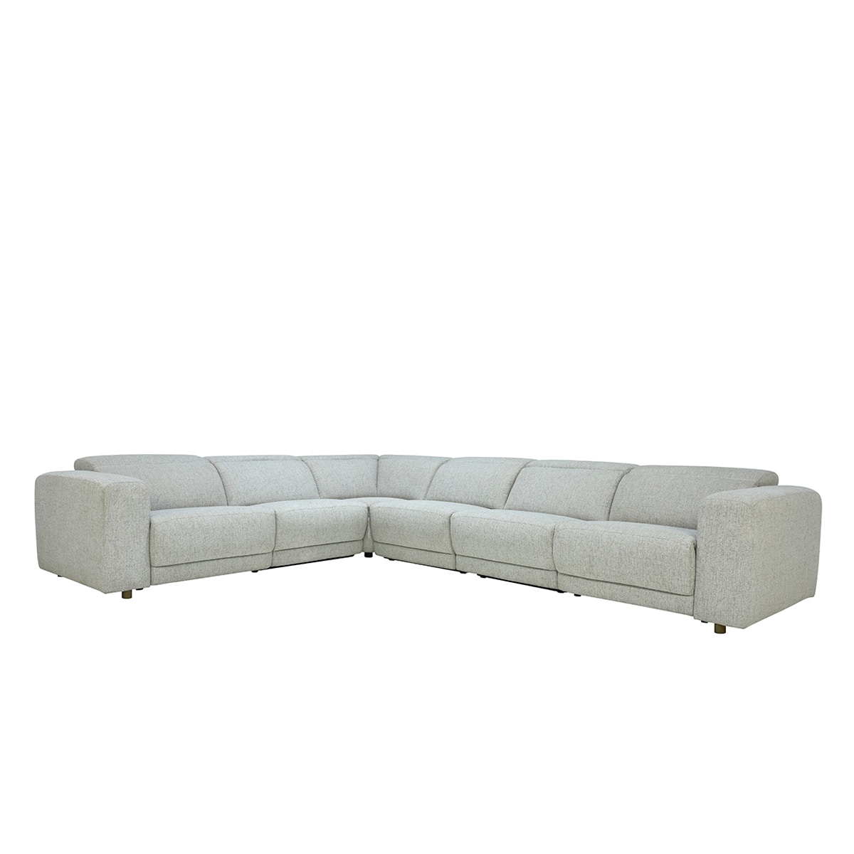 Classic Home Knoxville 6pc Power Recliner Sectional Gray 2186SC11