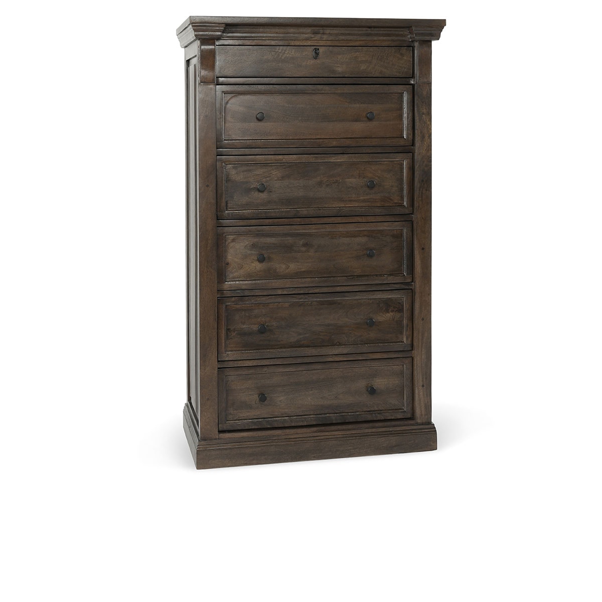 Classic Home Adelaide Wood 6Dwr Chest Cocoa Brown 52010924