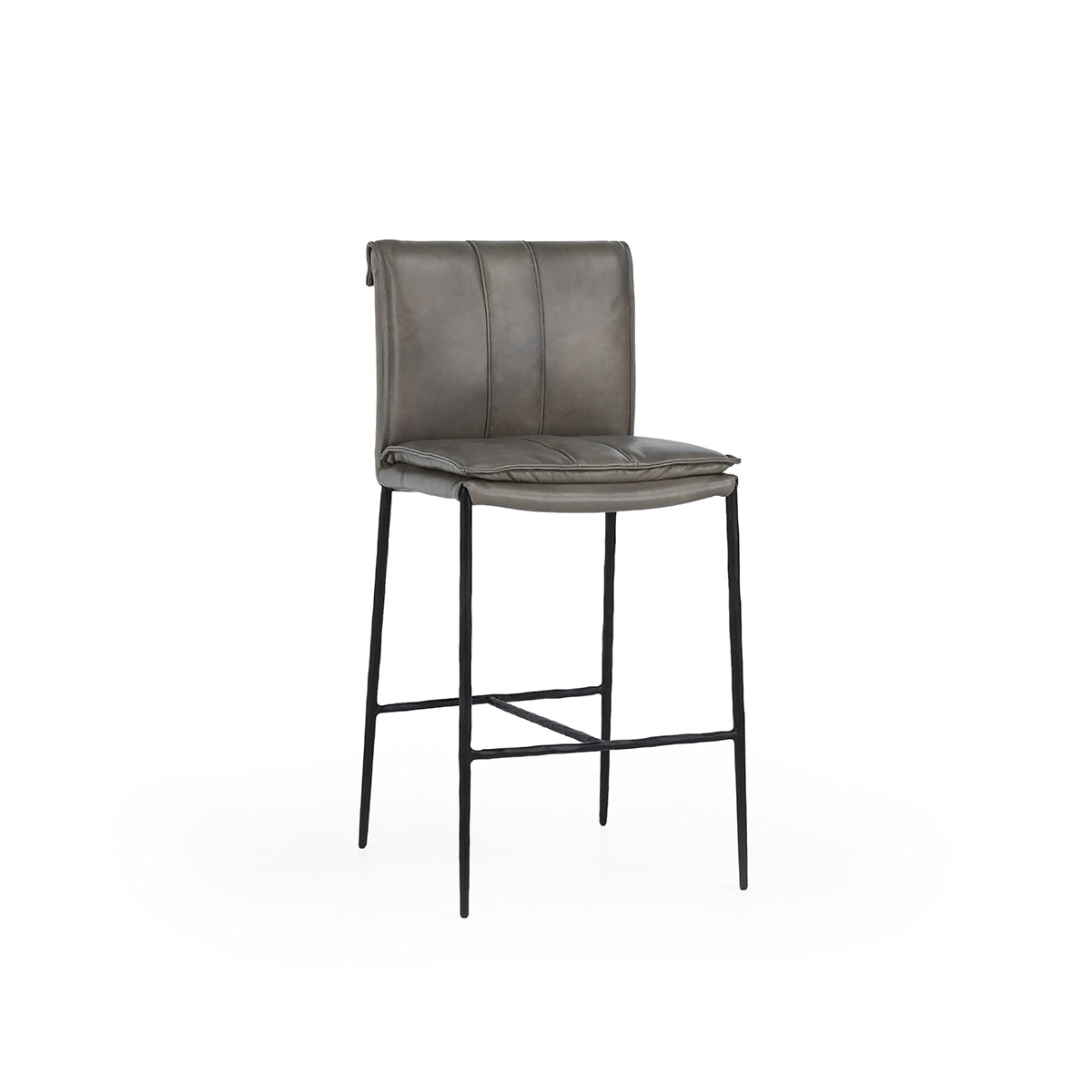 Classic Home Mayer Counter Stool 26in Gray 53004687