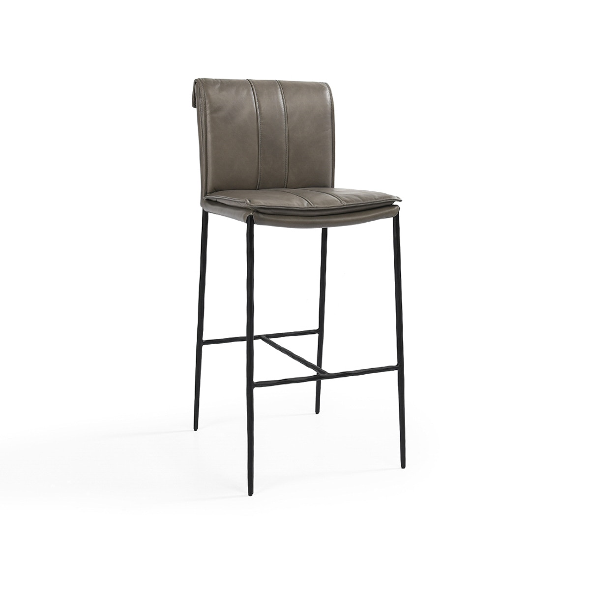 Classic Home Mayer Bar Stool 30in Gray 53004688