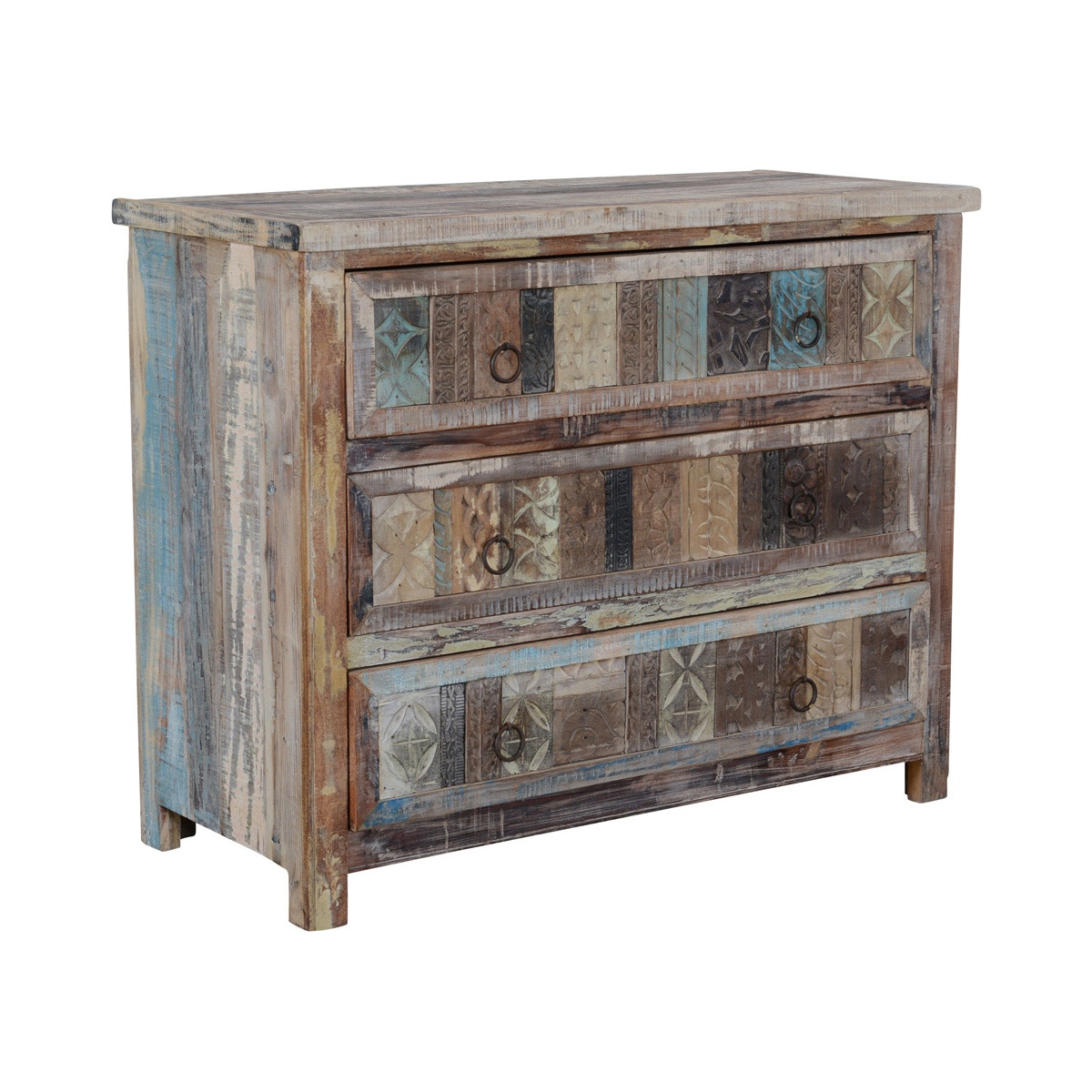 Classic Home 40 3Dwr Print Block Dresser 59912175