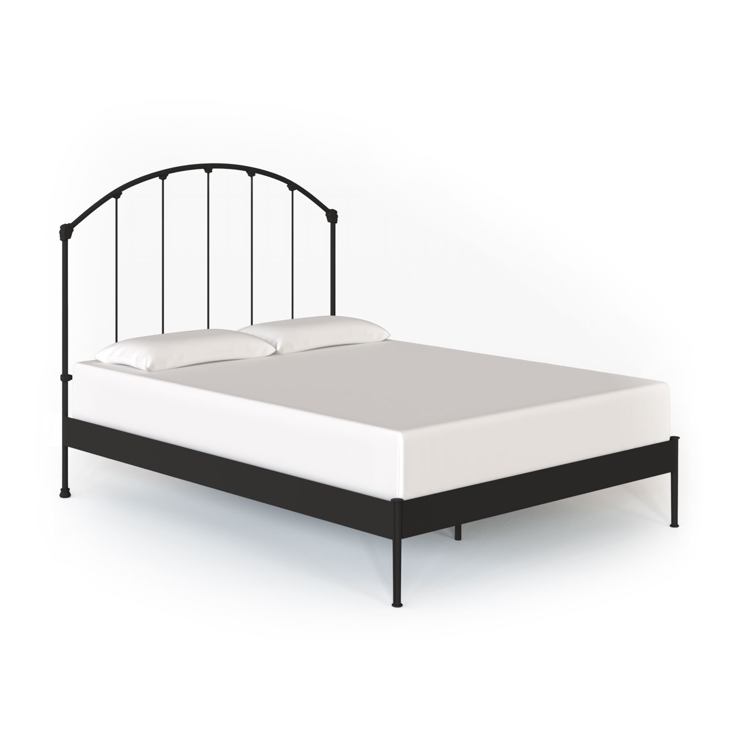 Wesley Allen Coventry Headboard with Surround for Platform Bed 7160-Wesley