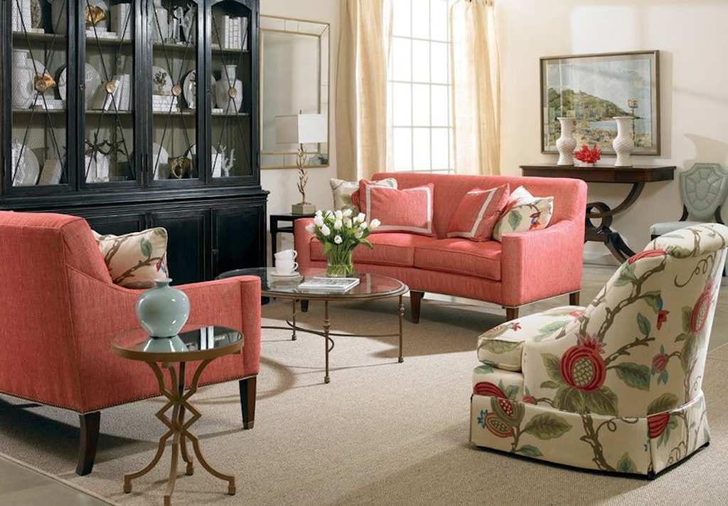 CTHSherrill Occasional M2922 Living Room Oval Cocktail Table