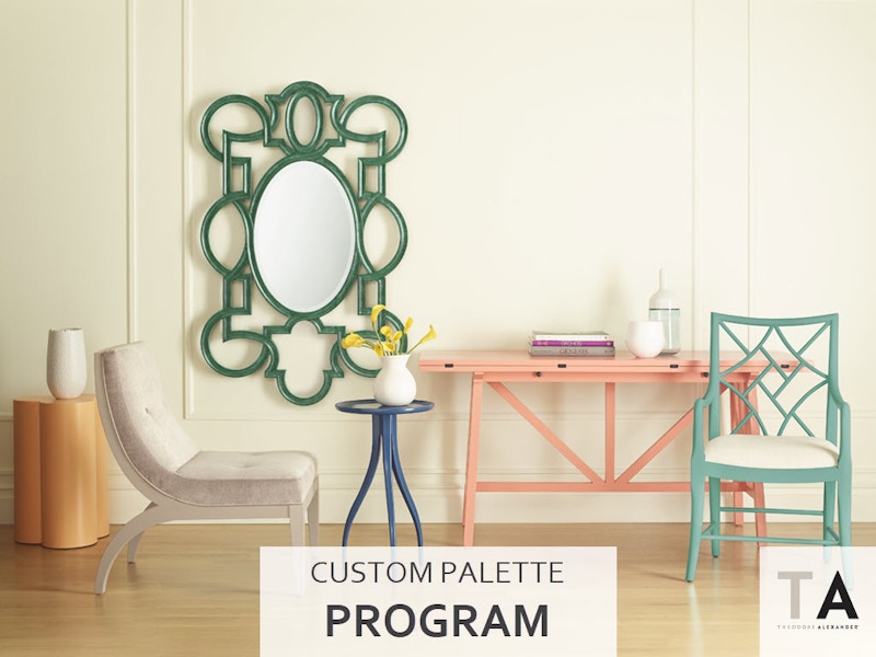 Theodore Alexander Furniture Custom-Palette Dining Room Paint Program