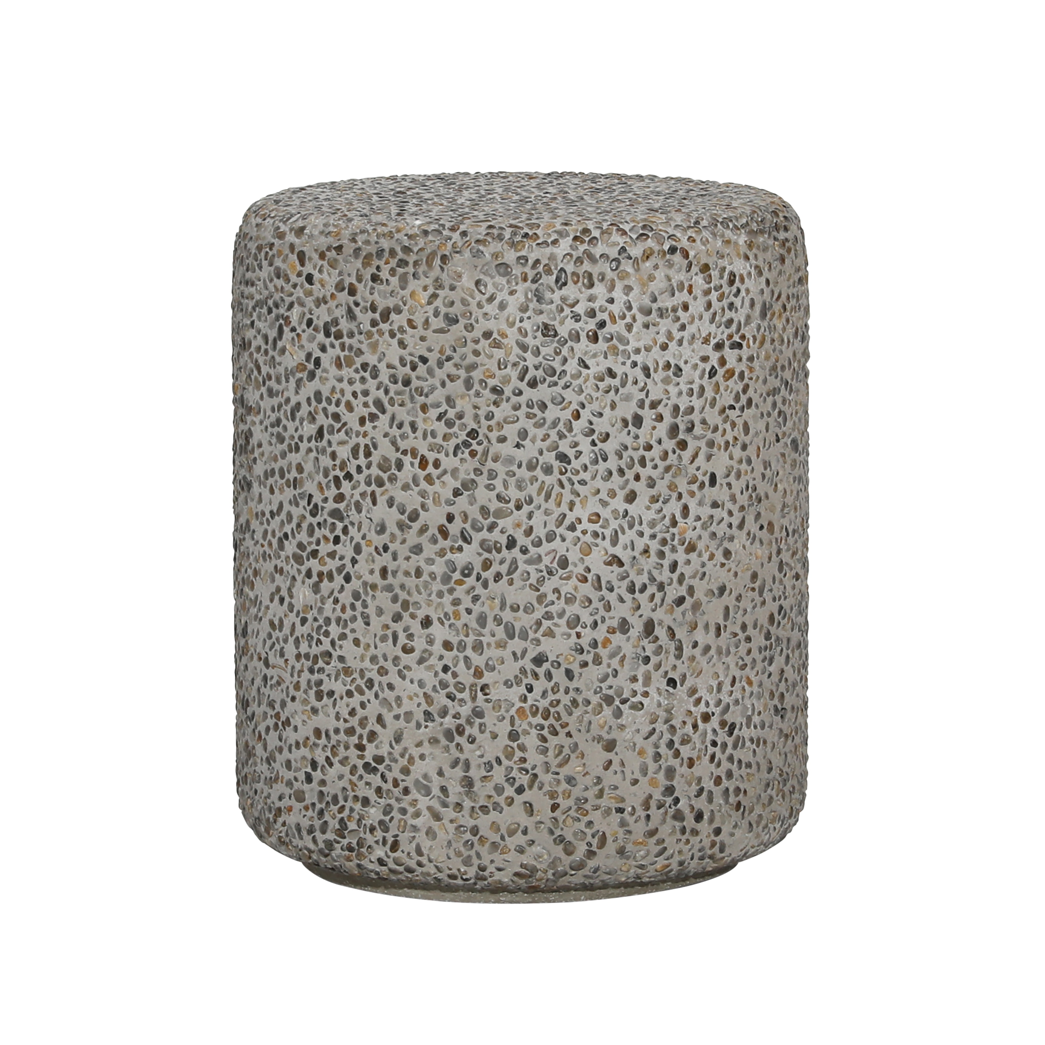 Dovetail Furniture Gustavo Outdoor Side Table DOV8791-GREY