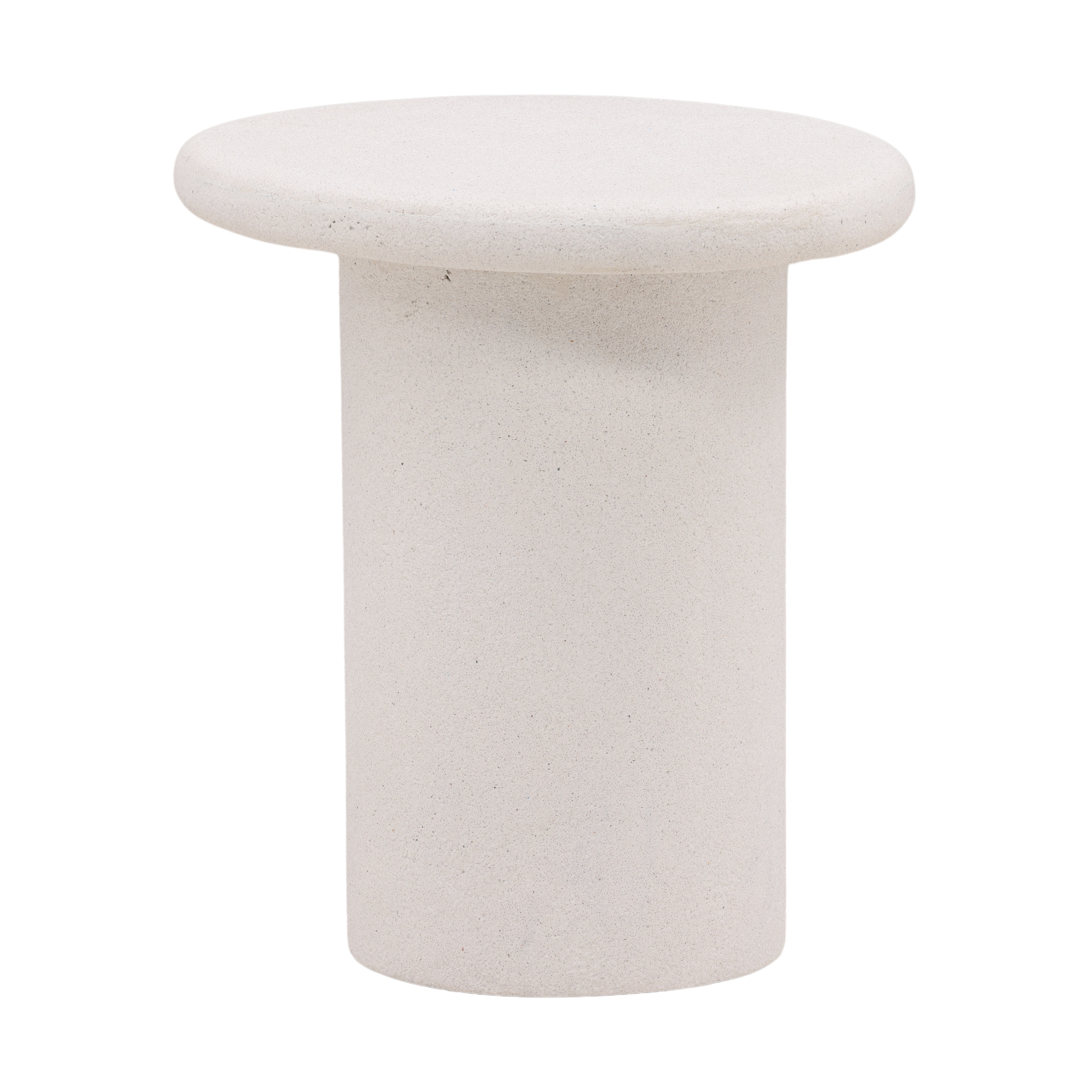 Dovetail Furniture Raul Outdoor Side Table DOV8796-WHIT
