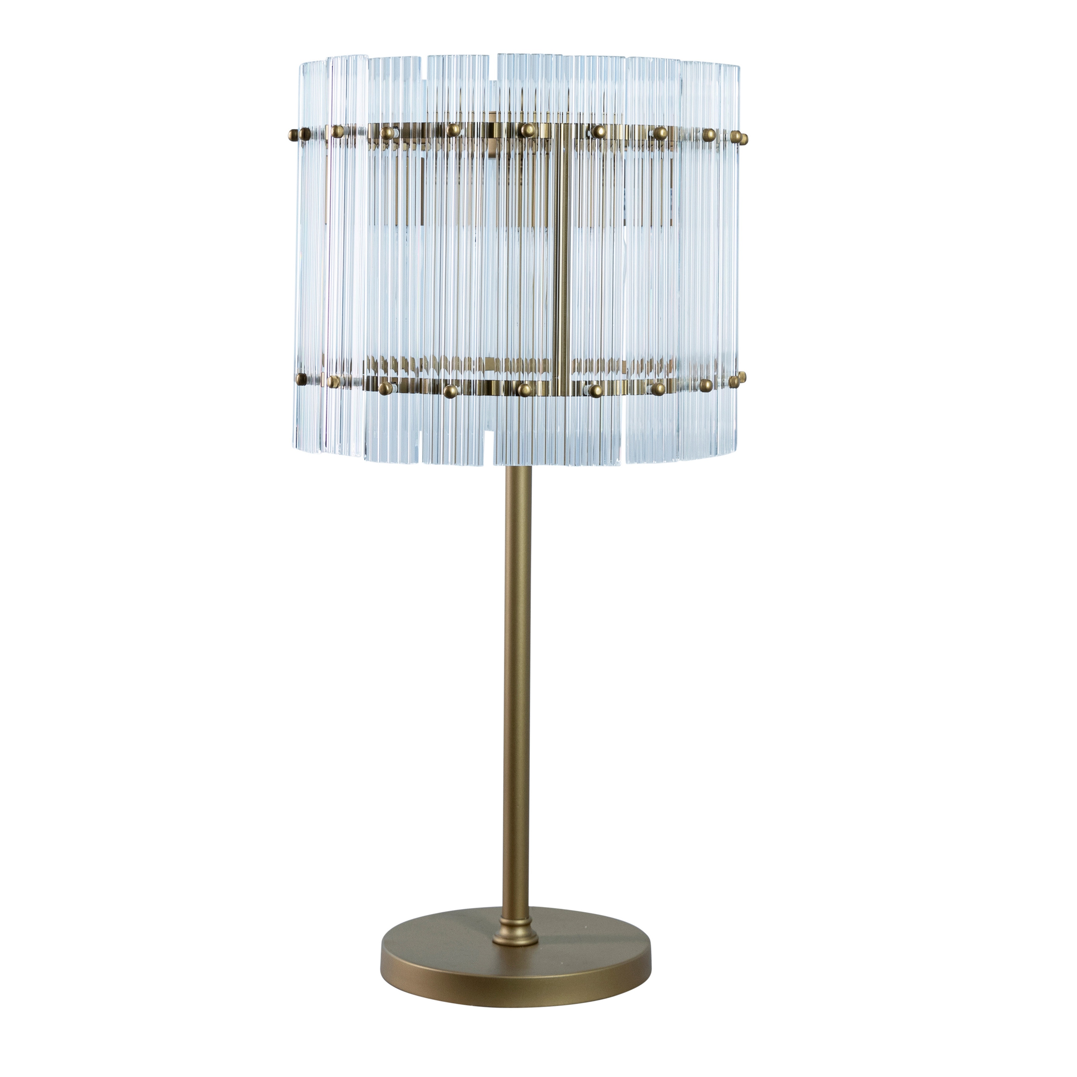 Dovetail Furniture DOV4771 Lamps and Lighting Delia Table Lamp