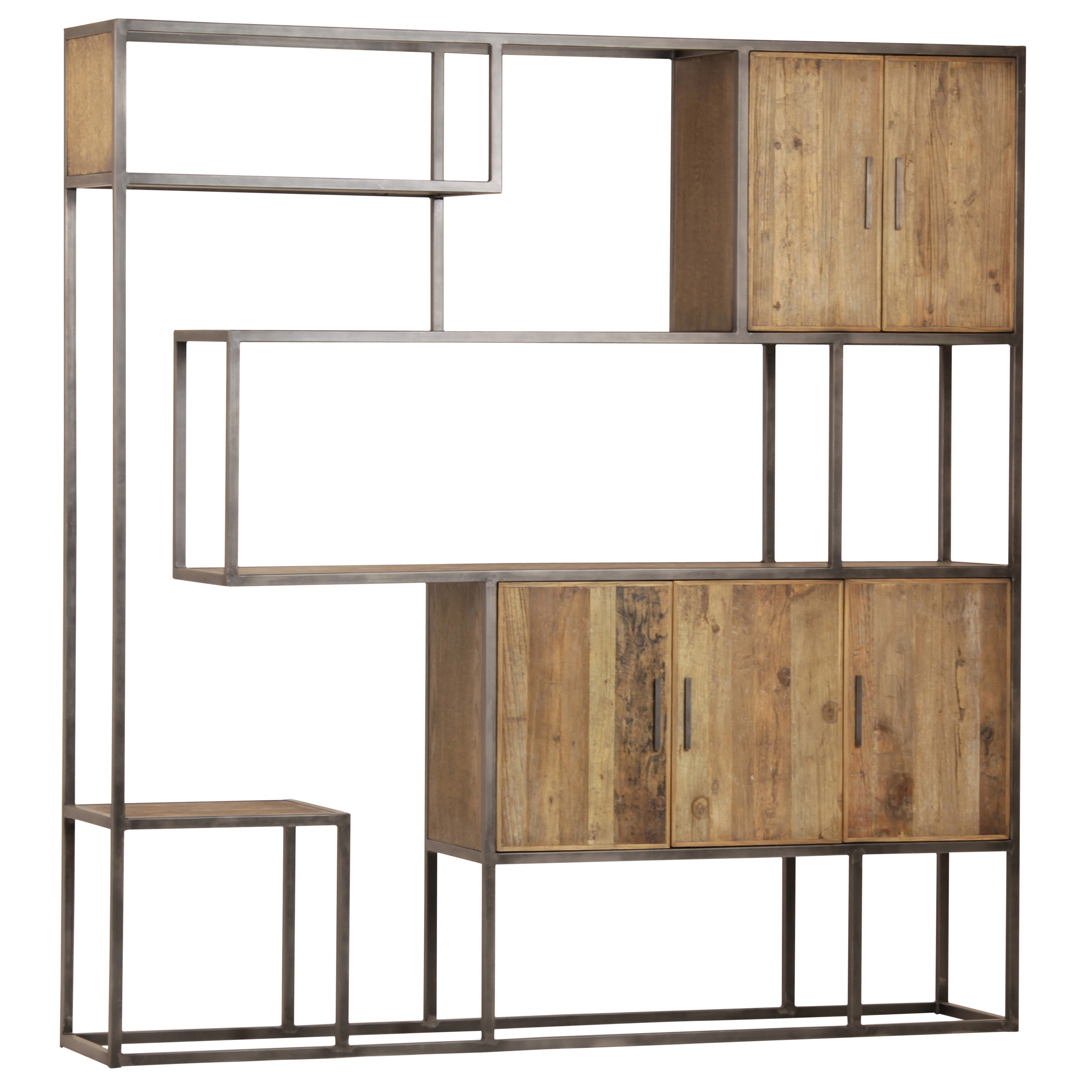 Dovetail Furniture DOV5233 Home Office Lutz Bookcase