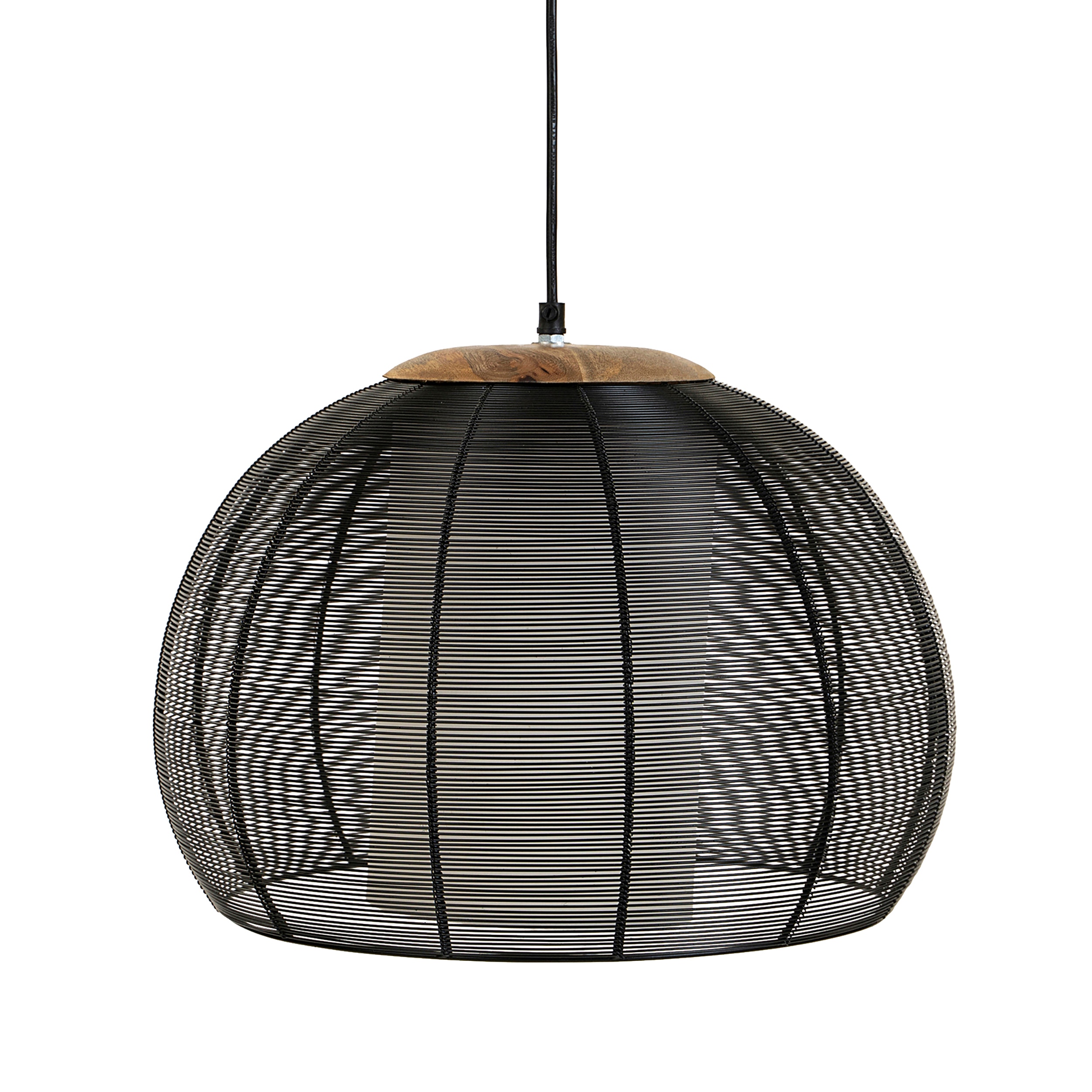 Dovetail Furniture DOV61003BLCK Lamps and Lighting Jude Pendant Light