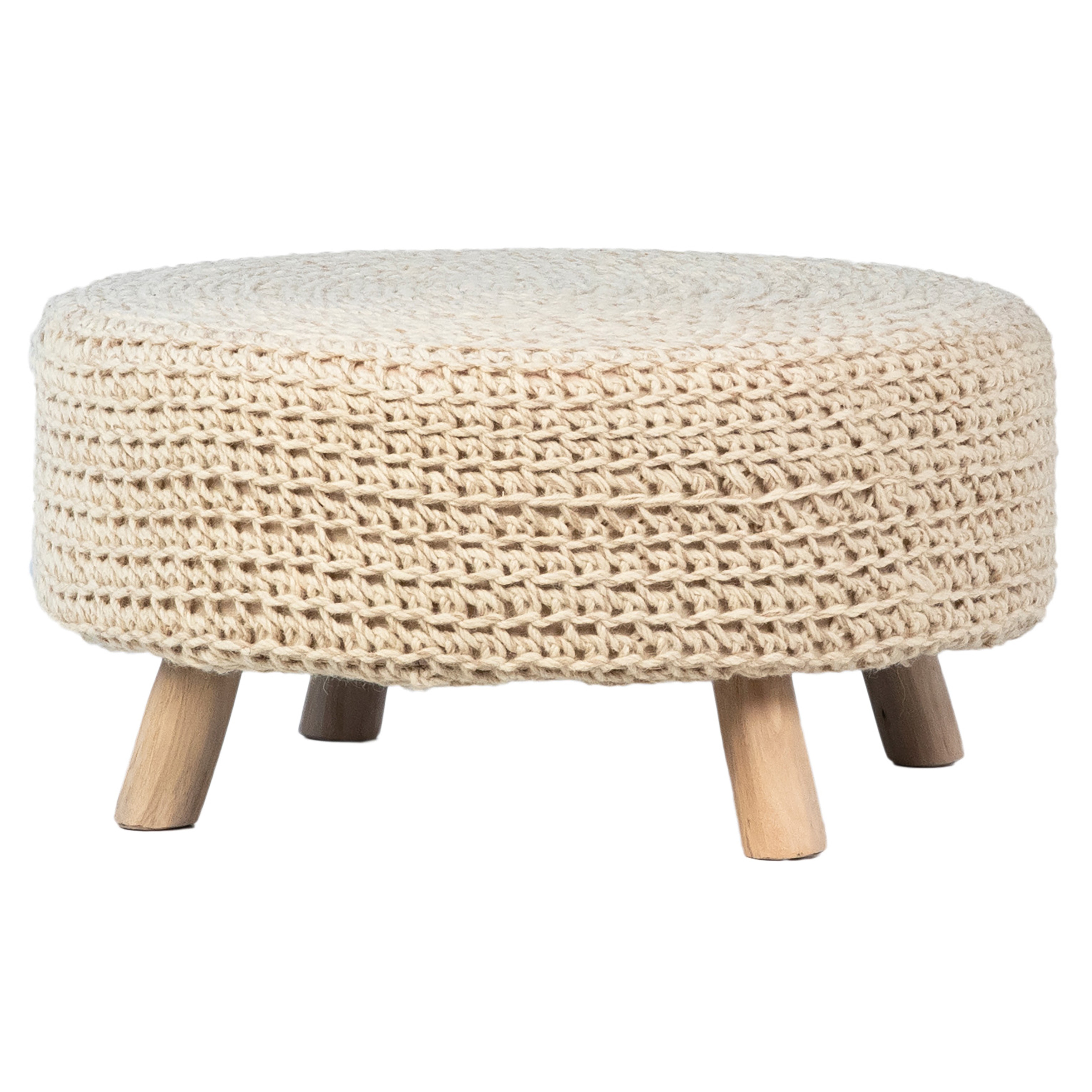 Dovetail Furniture DOV6715 Living Room Montana Ottoman